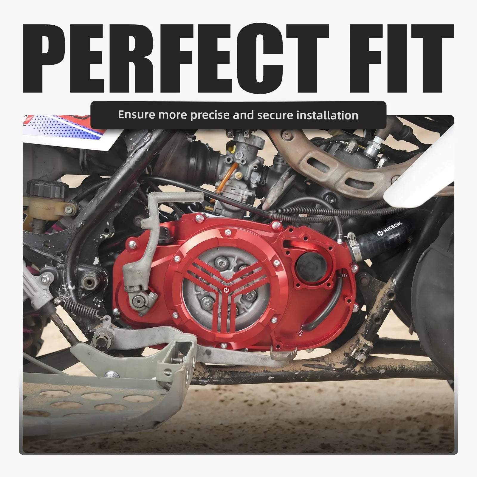 Transparent Crankcase Clutch Cover For Yamaha Banshee 350