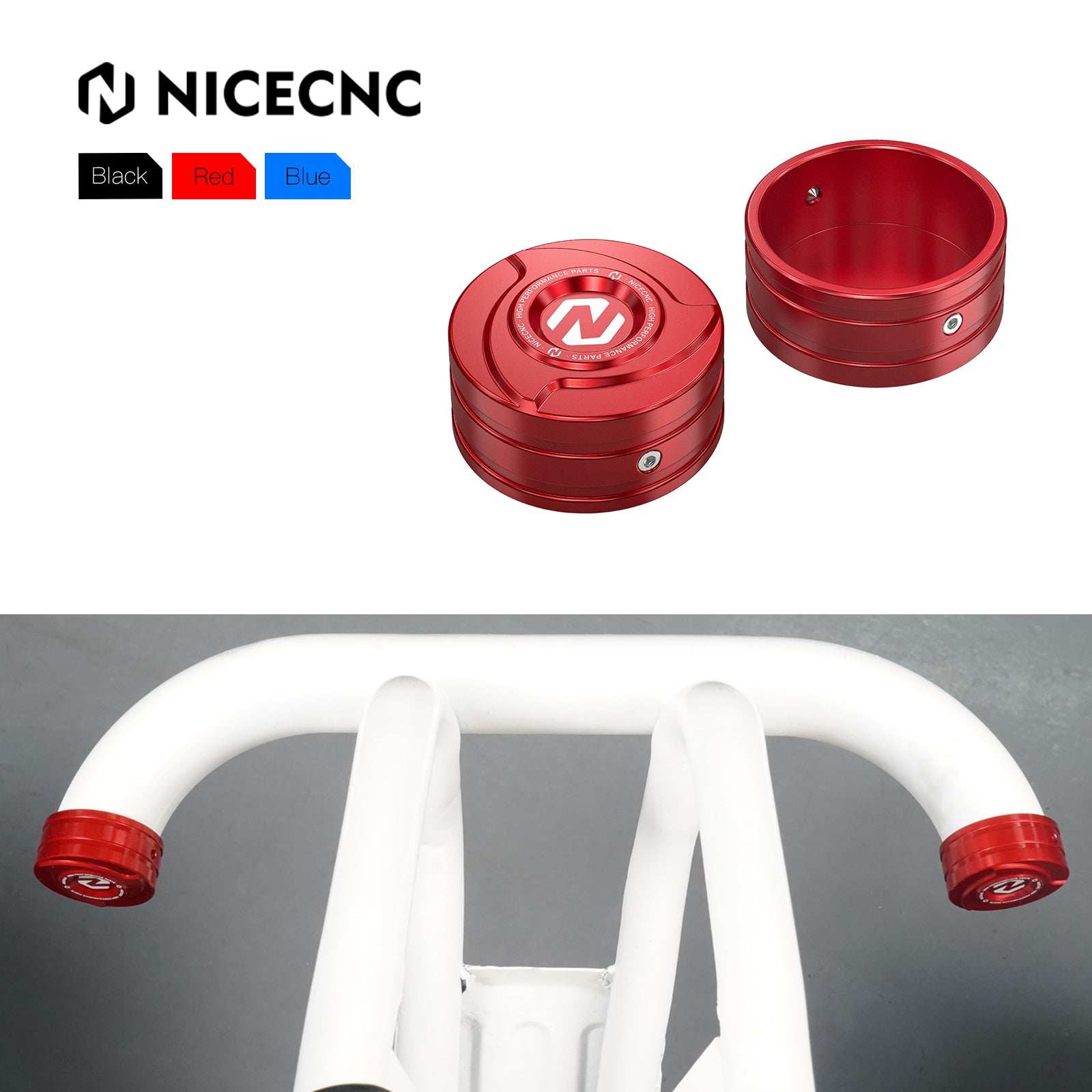 Front Bumper End Caps Plugs Damper For Yamaha Blaster 200