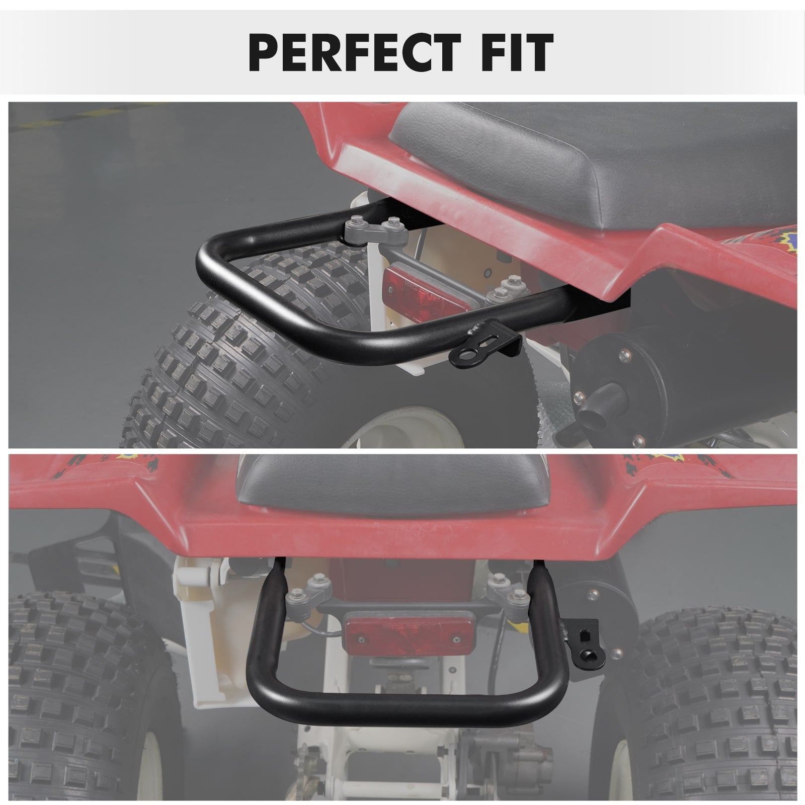 Yamaha Blaster 200 Grab Bar - 6061 Aluminum Rear Bumper Wheelie Bar 1988-2006