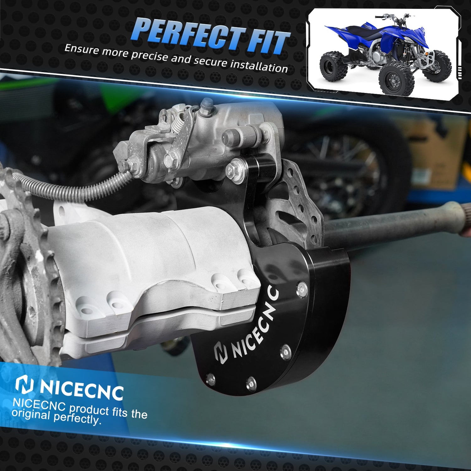 Brake Caliper Bracket Hanger For Yamaha Raptor 700/700R 0612