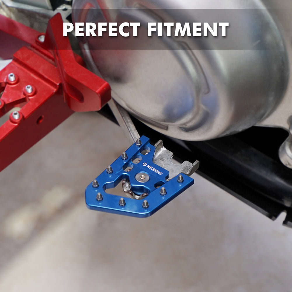 ATV Rear Brake Pedal Lever Extender Plate Tip For YAMAHA RAPTOR 700 2013-2024