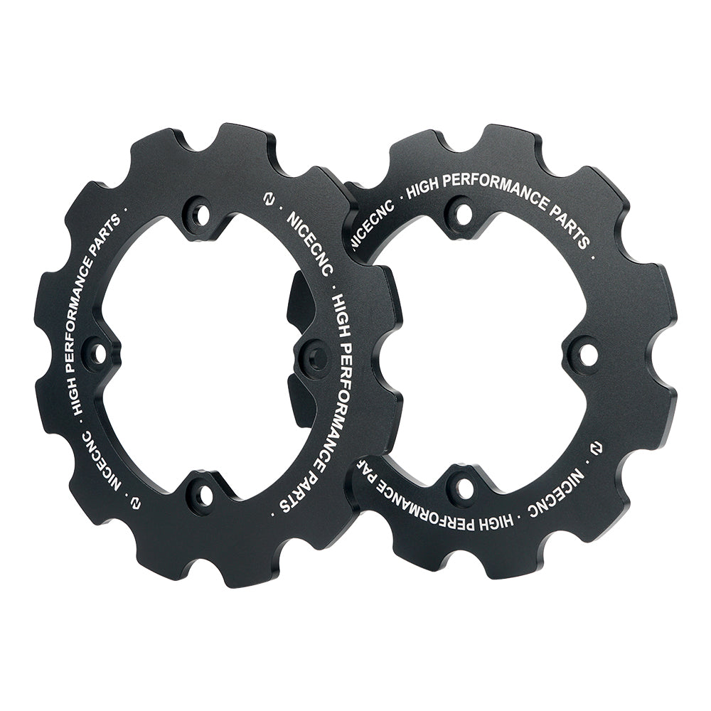 Pair Rear Dual Sprocket Guards Chain Protector For Yamaha Raptor 700 2006-2023