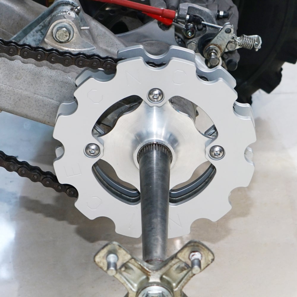 Pair Rear Dual Sprocket Guards Chain Protector For Yamaha Raptor 700 2006-2023