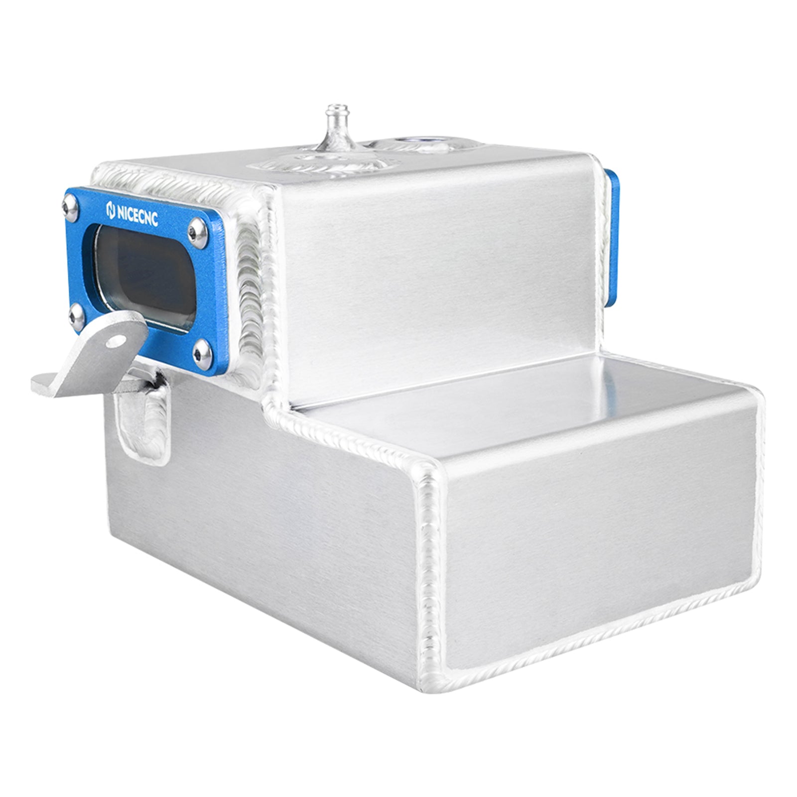 Upgraded 2.1L ATV Transparent Oil Tank Cooler For Yamaha Raptor 700 2013-2024