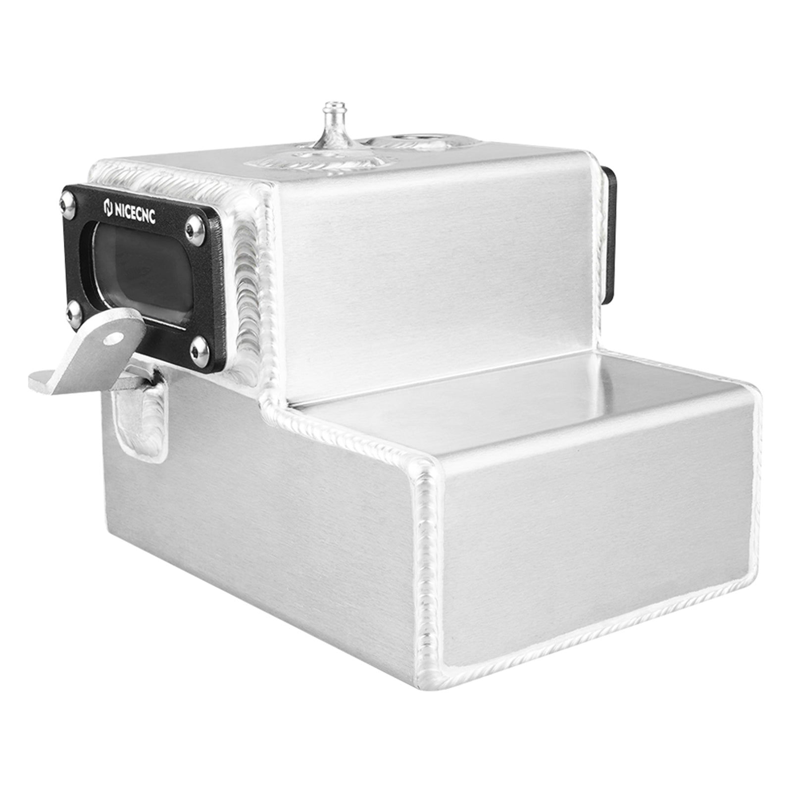 Upgraded 2.1L ATV Transparent Oil Tank Cooler For Yamaha Raptor 700 2013-2024