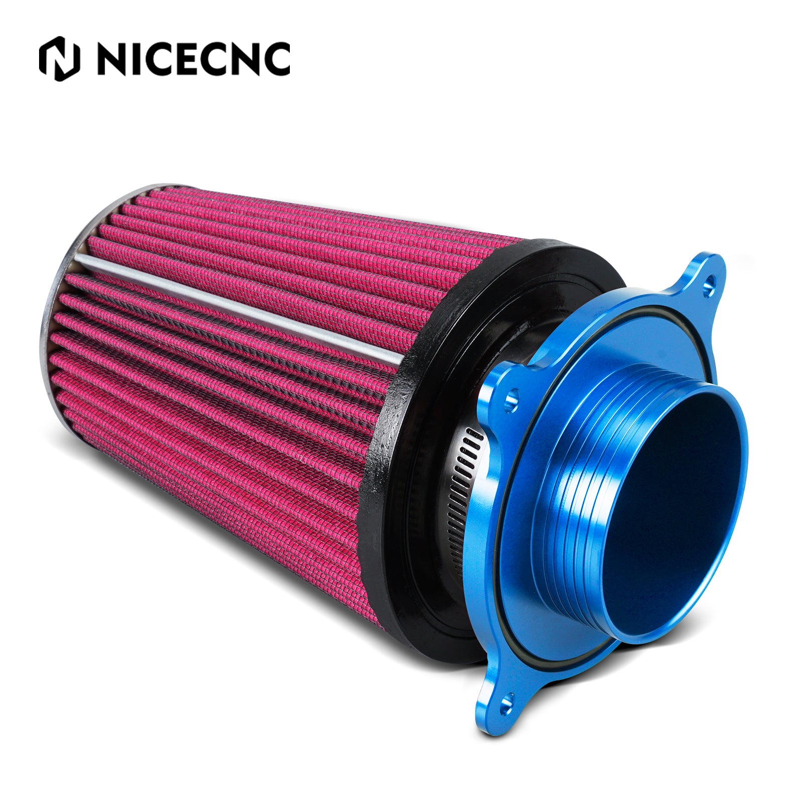 ATV High-Flow Air Filter Intake Cleaner Airbox Lid Cover Kit For Yamaha Raptor 700 R