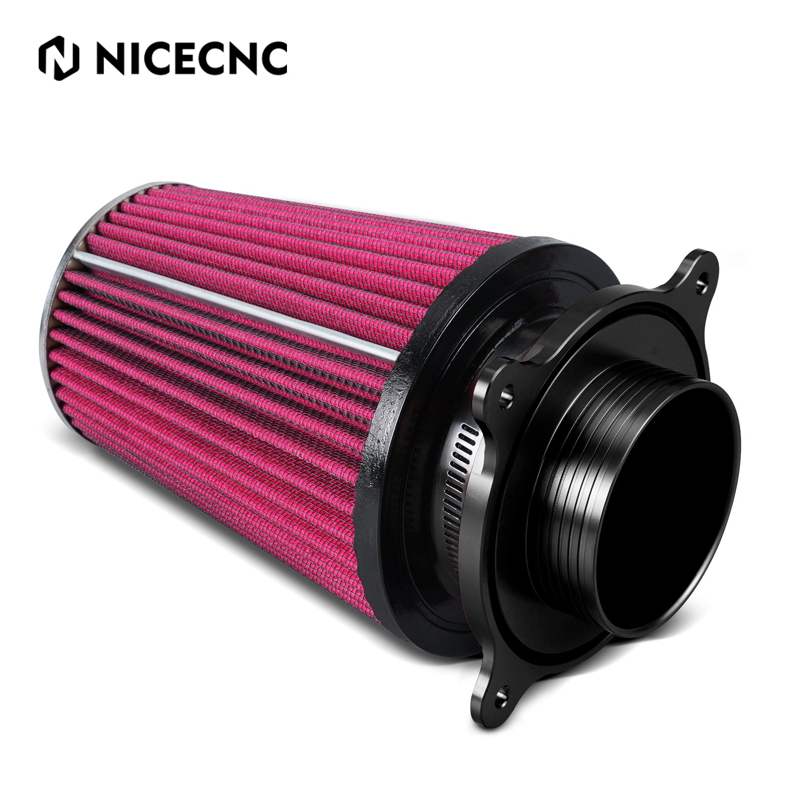 ATV High-Flow Air Filter Intake Cleaner Airbox Lid Cover Kit For Yamaha Raptor 700 R