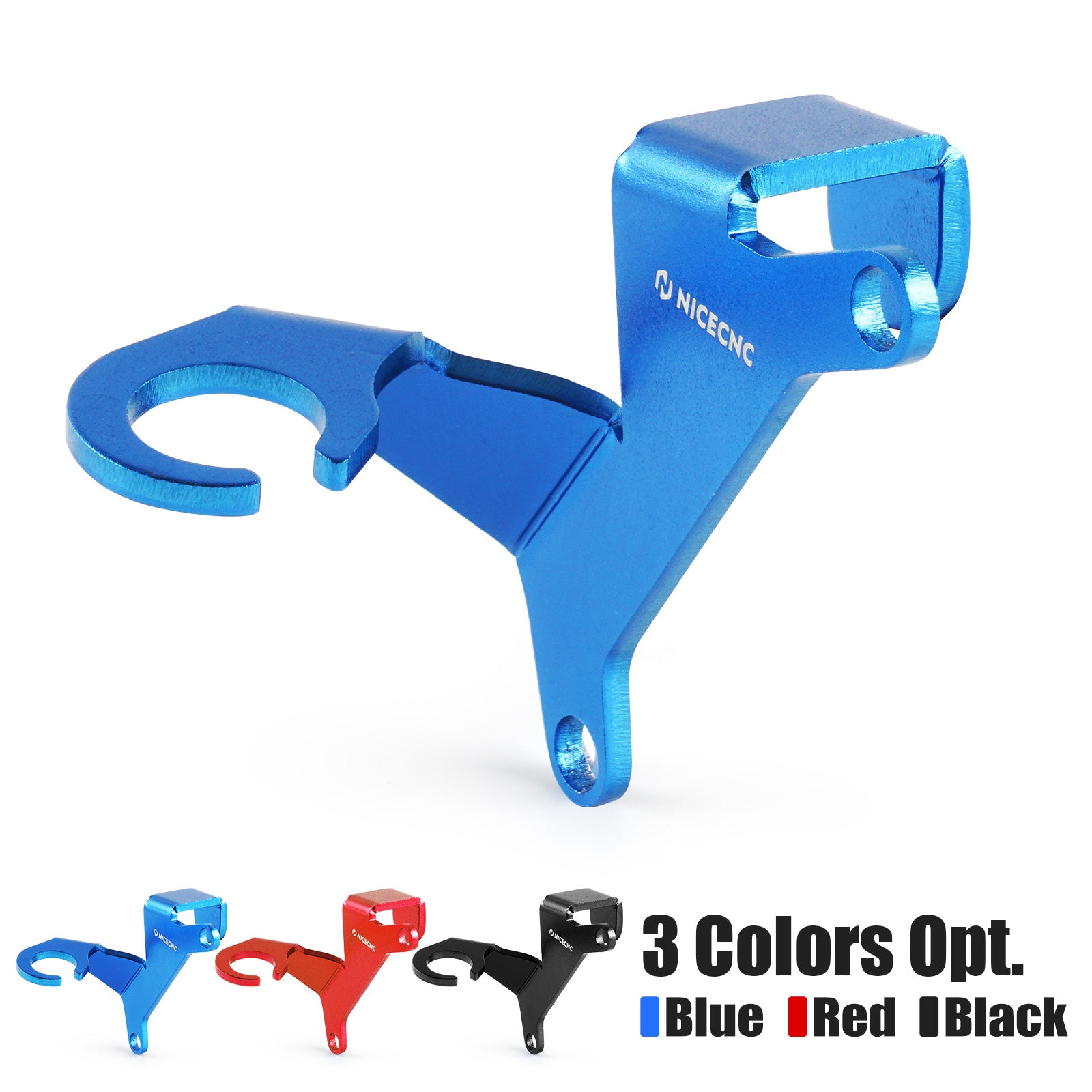 ATV Crankcase Cover Holder Brake Line Clamp For Yamaha Raptor 700 700R 2006-2026