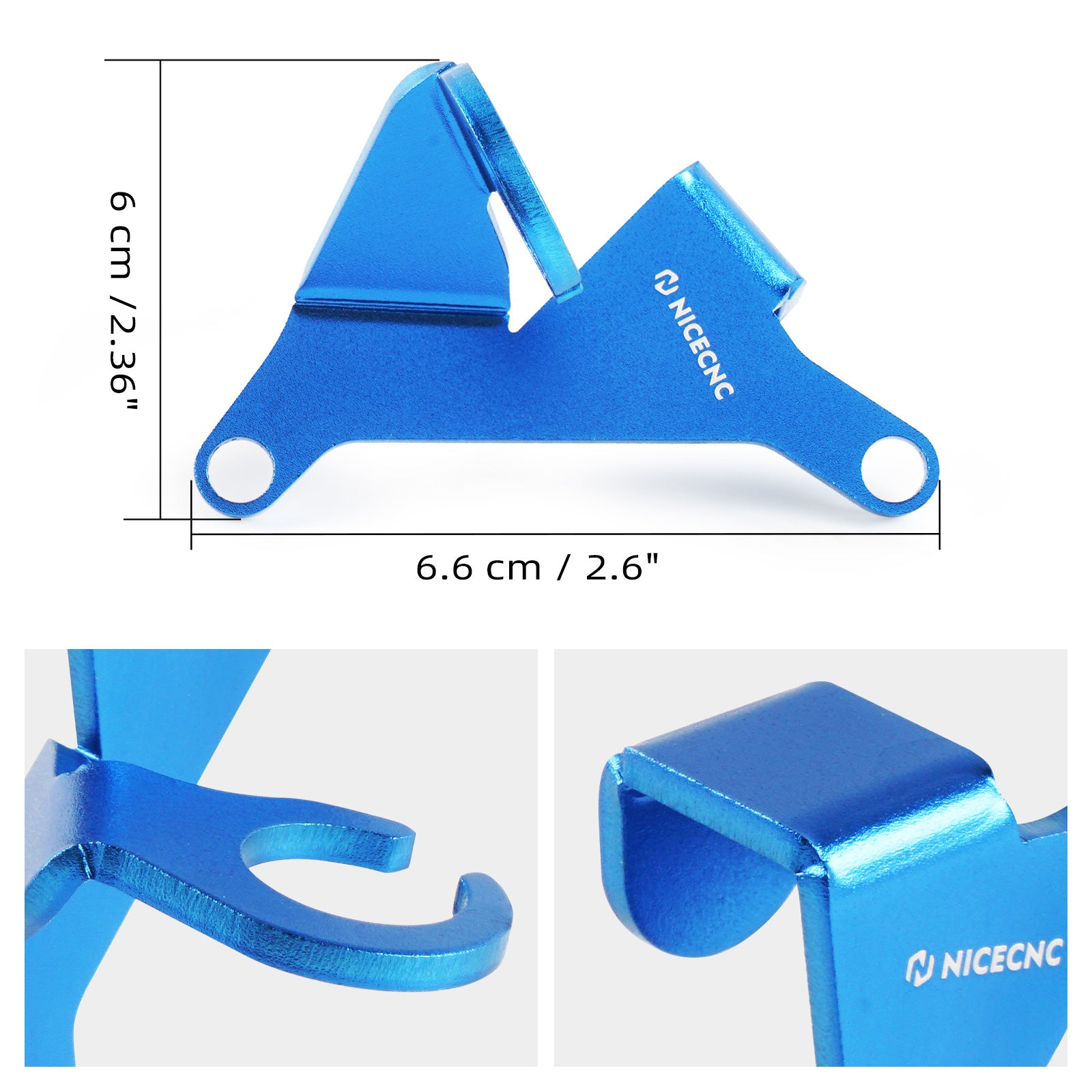 ATV Crankcase Cover Holder Brake Line Clamp For Yamaha Raptor 700 700R 2006-2026