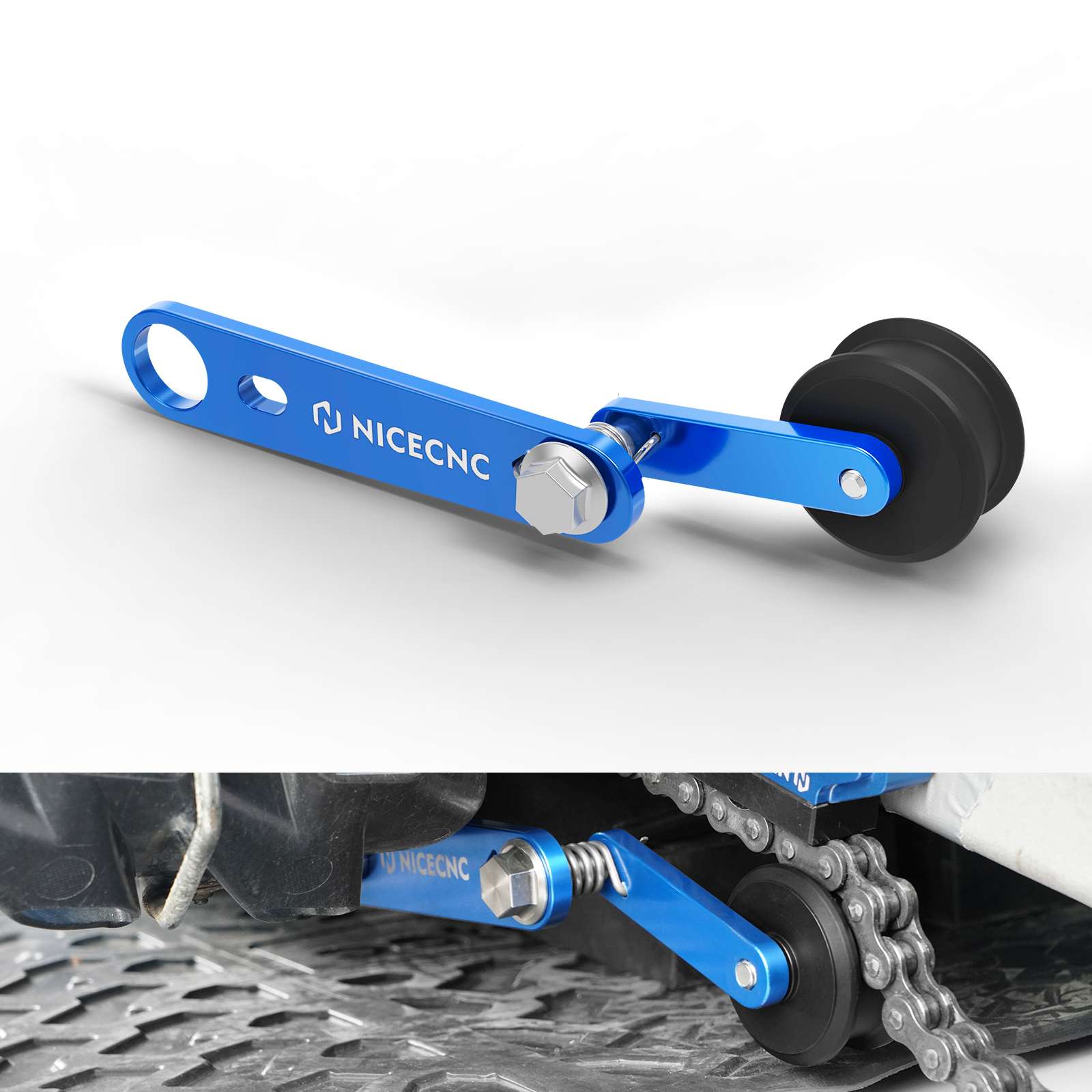 ATV Drive Chain Tensioner Roller Slider For Yamaha Raptor 700 700R 2013-2026