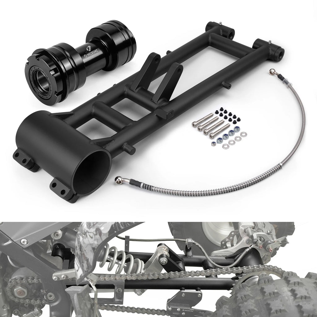Yamaha Raptor 700 R Extended Swingarm & Rear Axle Bearing Carrier