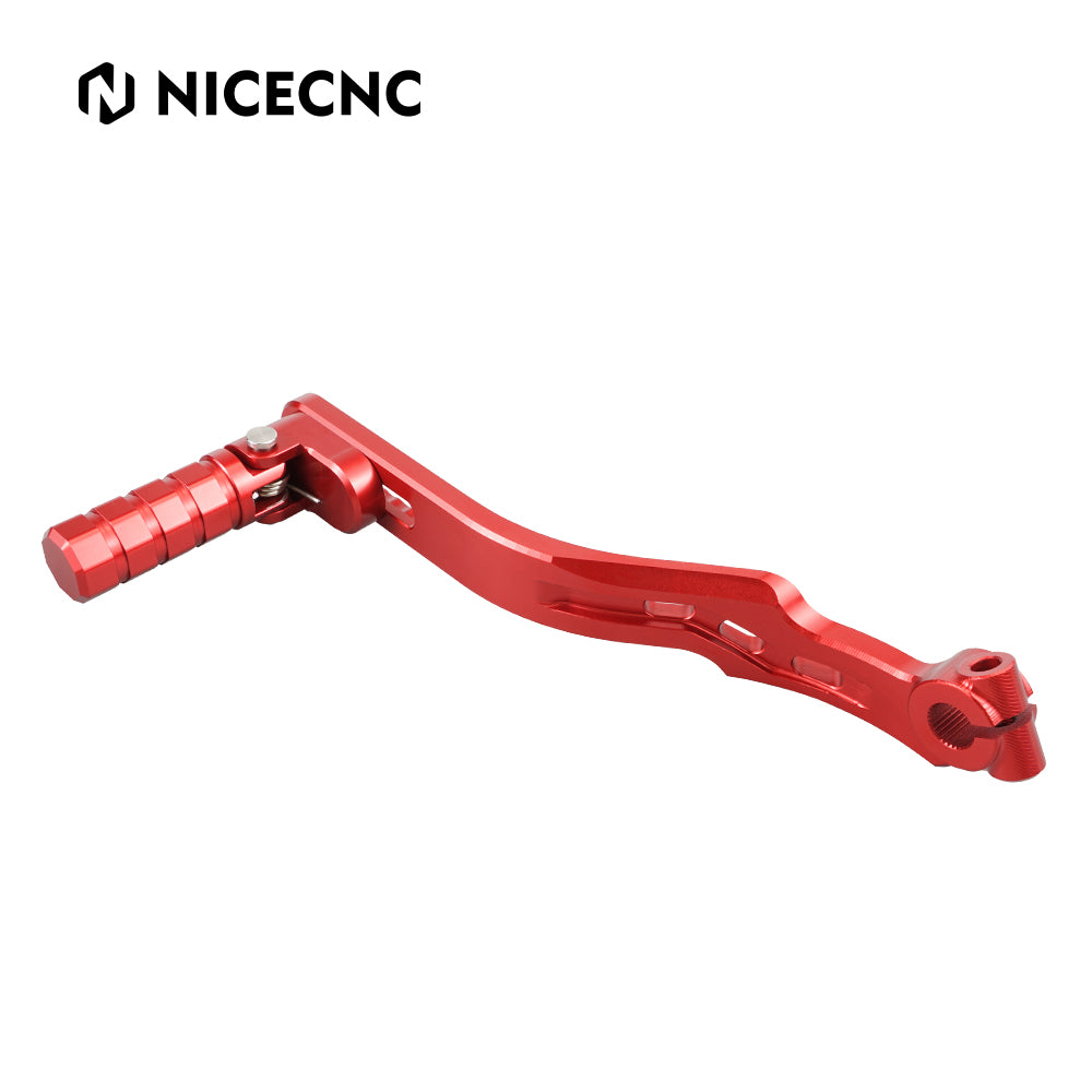 ATV Folding Shift Lever + Adjustable Rear Foot Brake Pedal For Yamaha Raptor 700 R 13-26