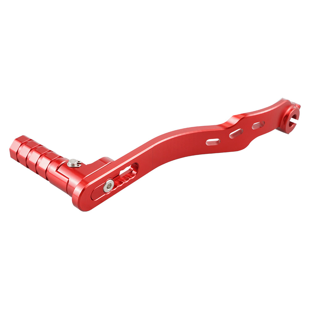 ATV Folding Shift Lever + Adjustable Rear Foot Brake Pedal For Yamaha Raptor 700 R 13-26