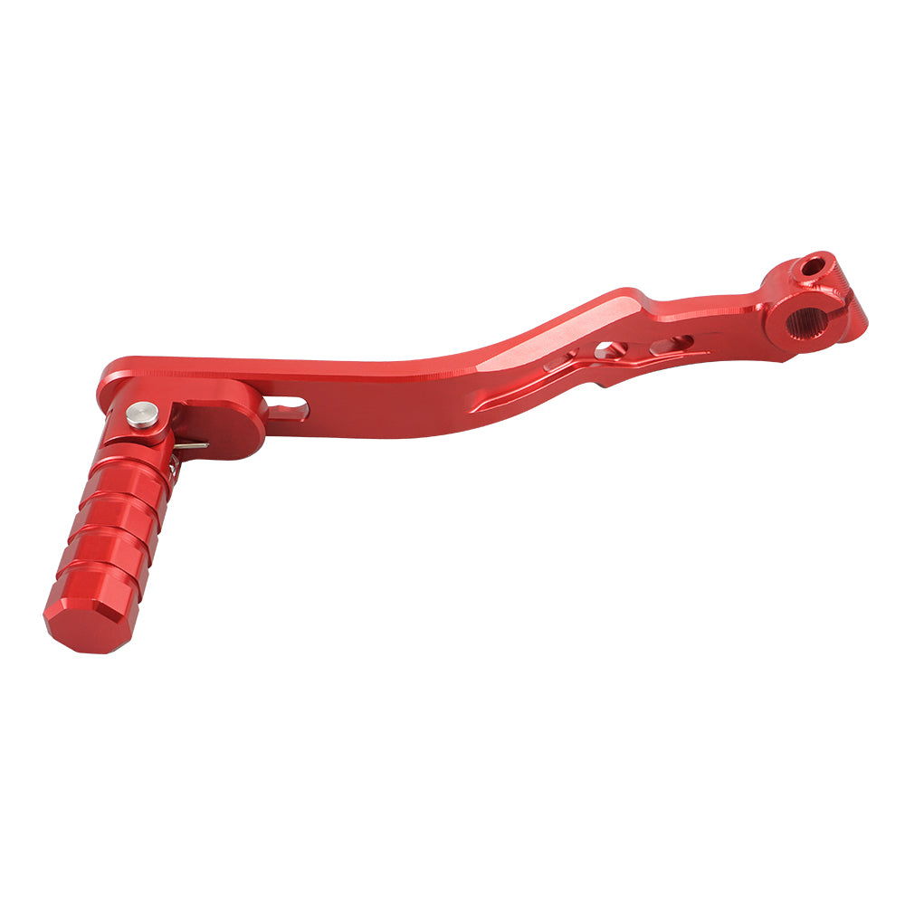 ATV Folding Shift Lever + Adjustable Rear Foot Brake Pedal For Yamaha Raptor 700 R 13-26