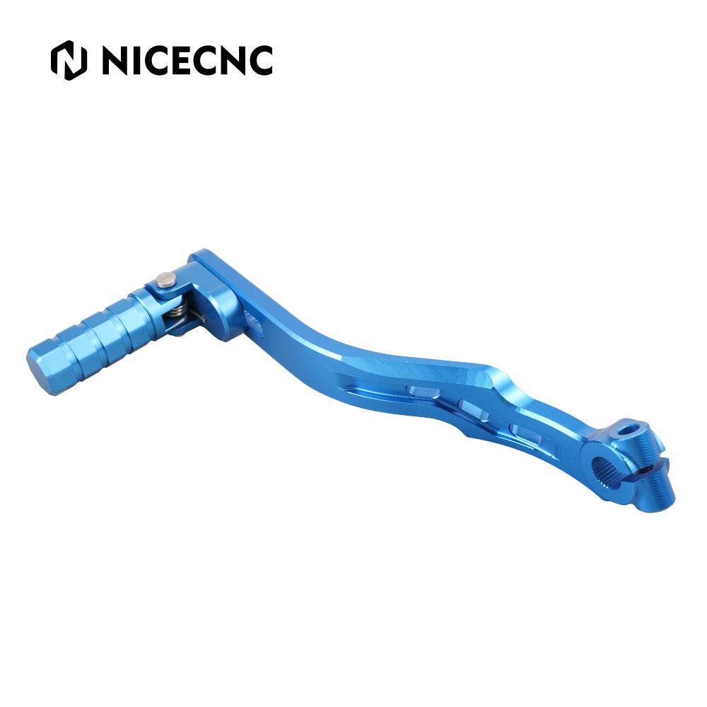 ATV Folding Shift Lever + Adjustable Rear Foot Brake Pedal For Yamaha Raptor 700 R 13-26