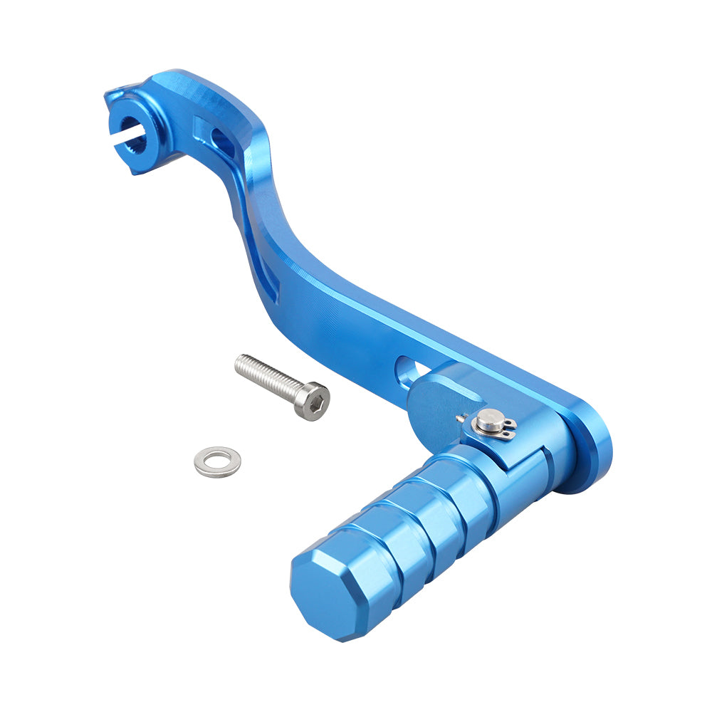 ATV Folding Shift Lever + Adjustable Rear Foot Brake Pedal For Yamaha Raptor 700 R 13-26