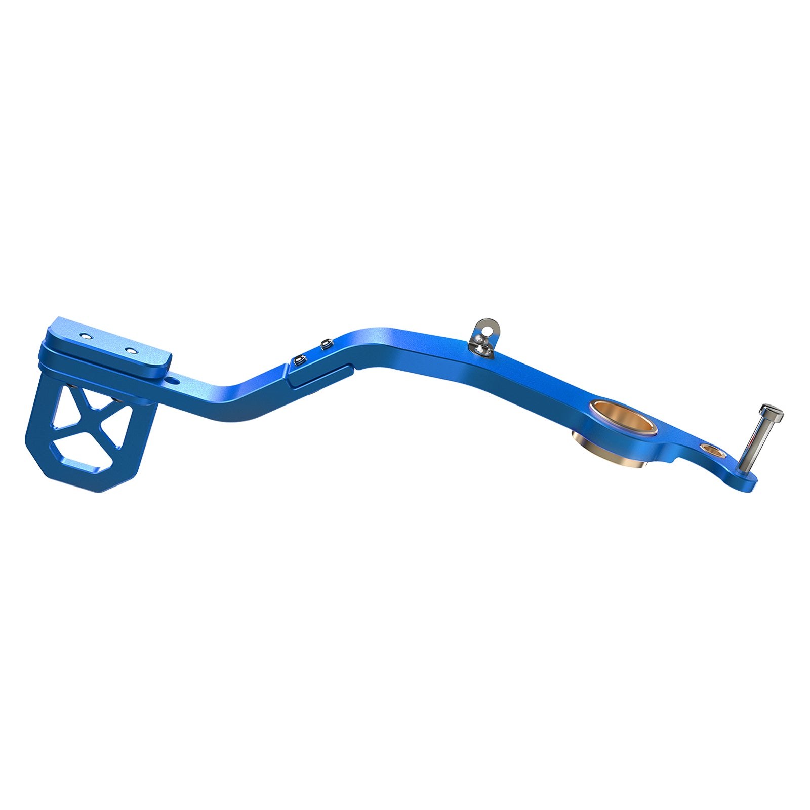 ATV Folding Shift Lever + Adjustable Rear Foot Brake Pedal For Yamaha Raptor 700 R 13-26