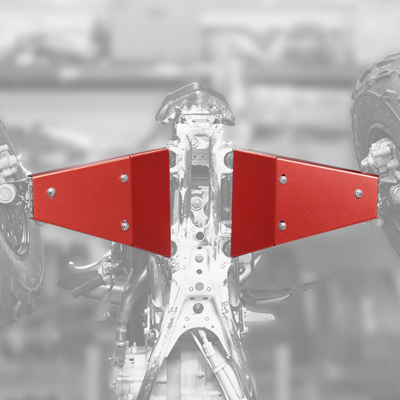 Yamaha Raptor 700 R ATV Front A-Arm Guards Skid Plate Covers