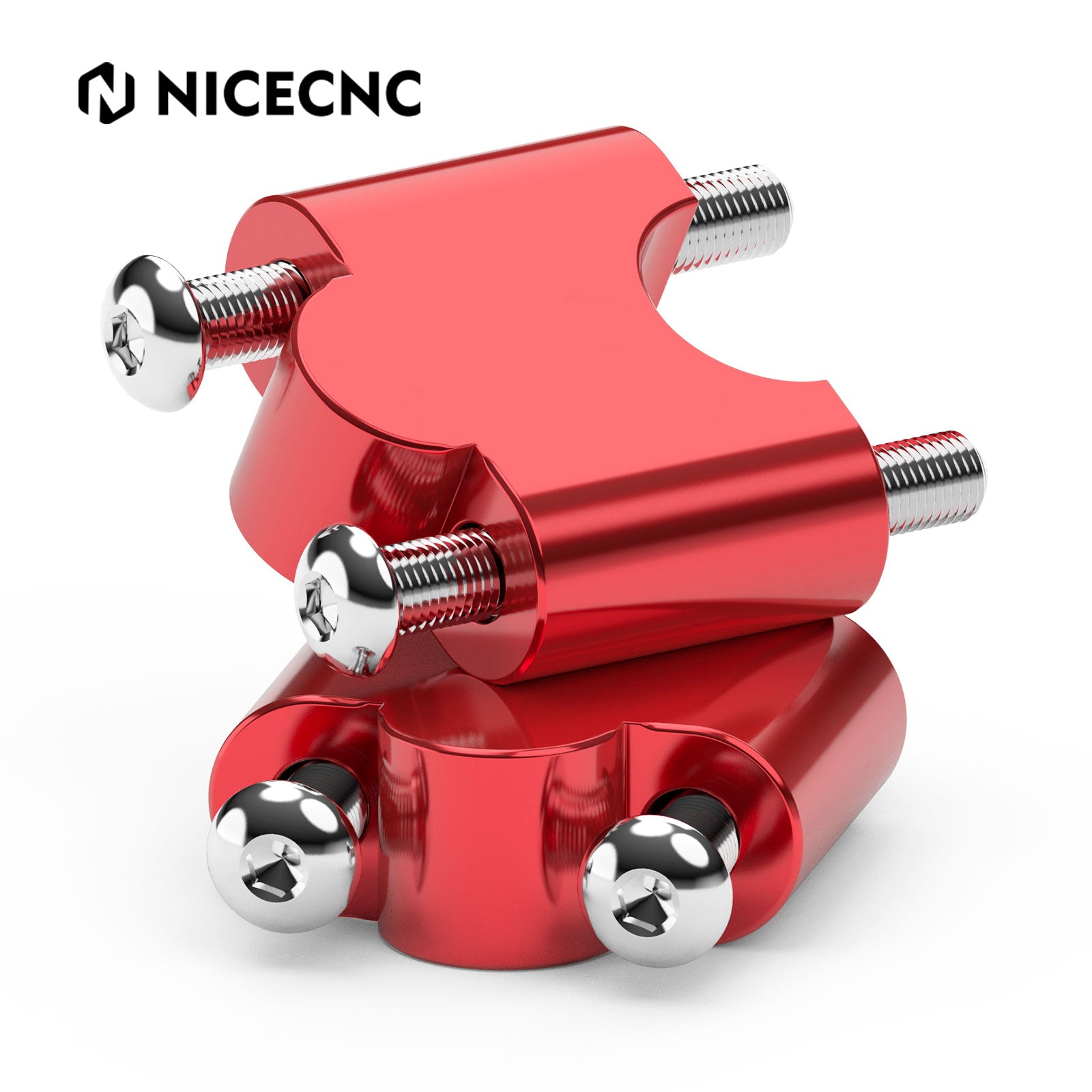 ATV Handle Bar Clamps Mount Risers 1.5" For Yamaha Raptor 700 R 2013-2026