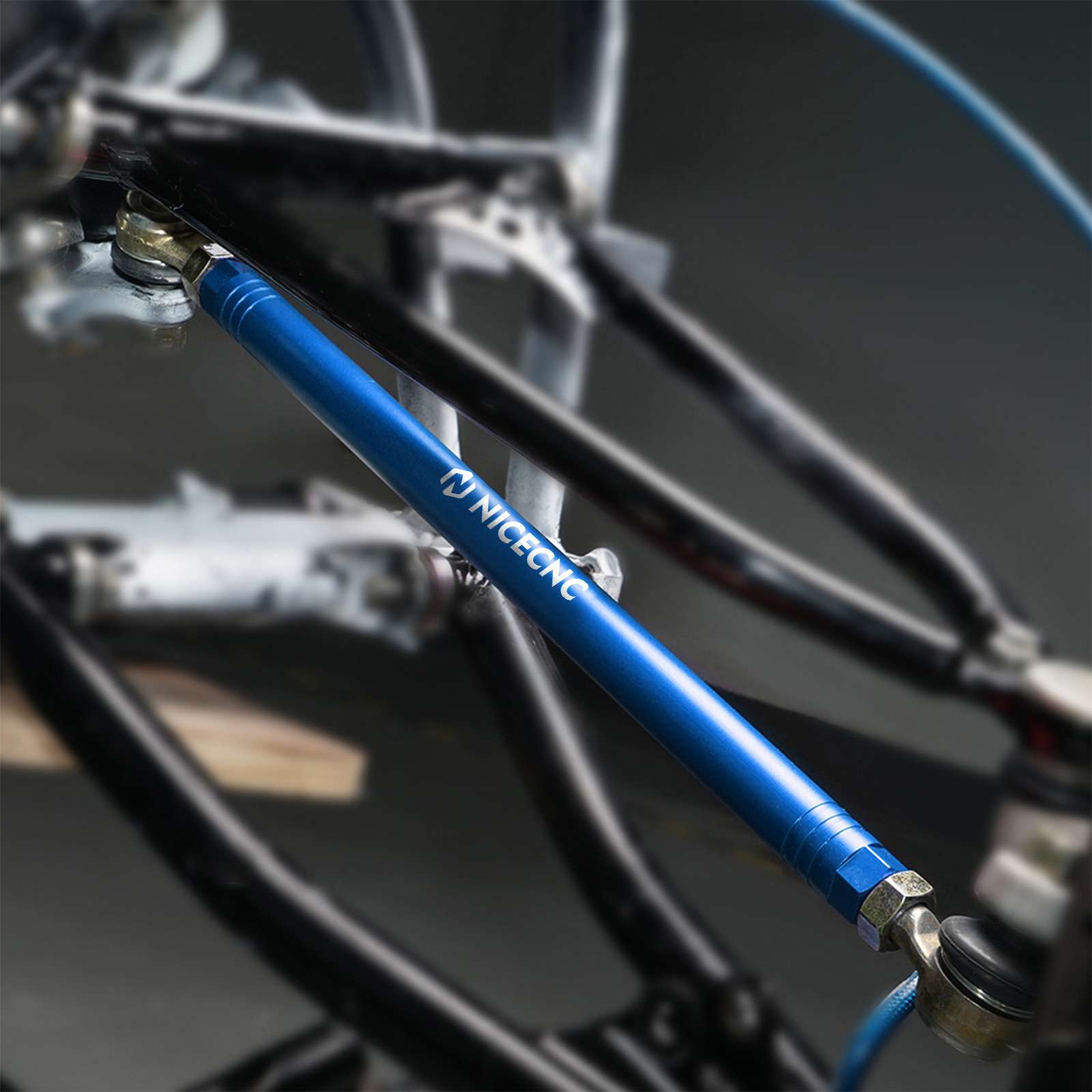 ATV Tierods w/Tie Rod Ball Joints Ends Kit For Yamaha Raptor 700 700R 2006-2026