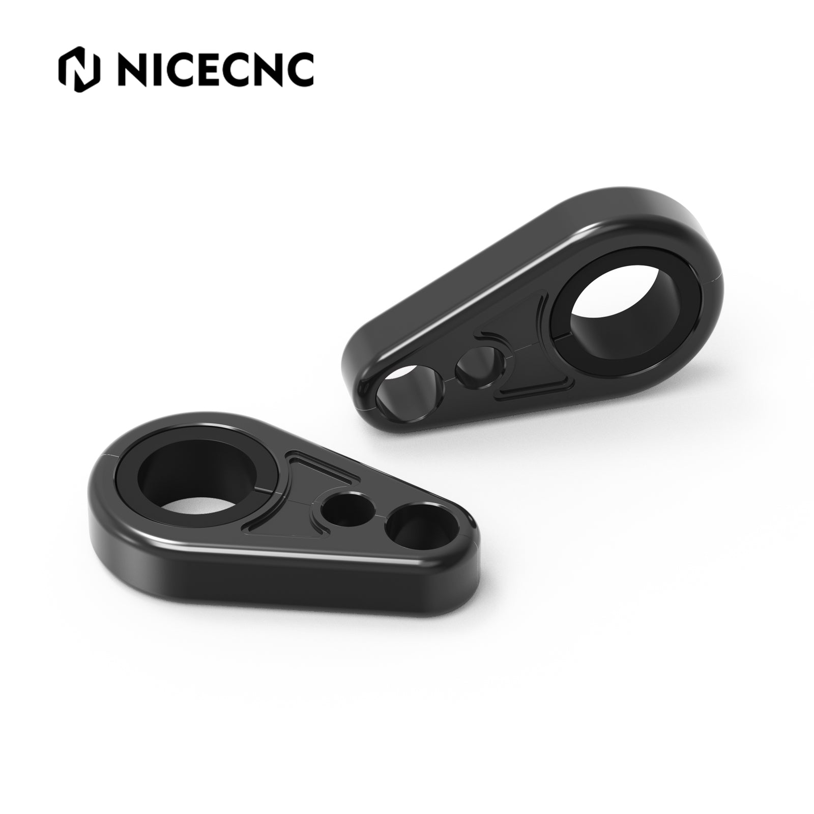 ATV Pair A-Arm Brake Line Cable Clamps For Yamaha Banshee 350 Blaster 200