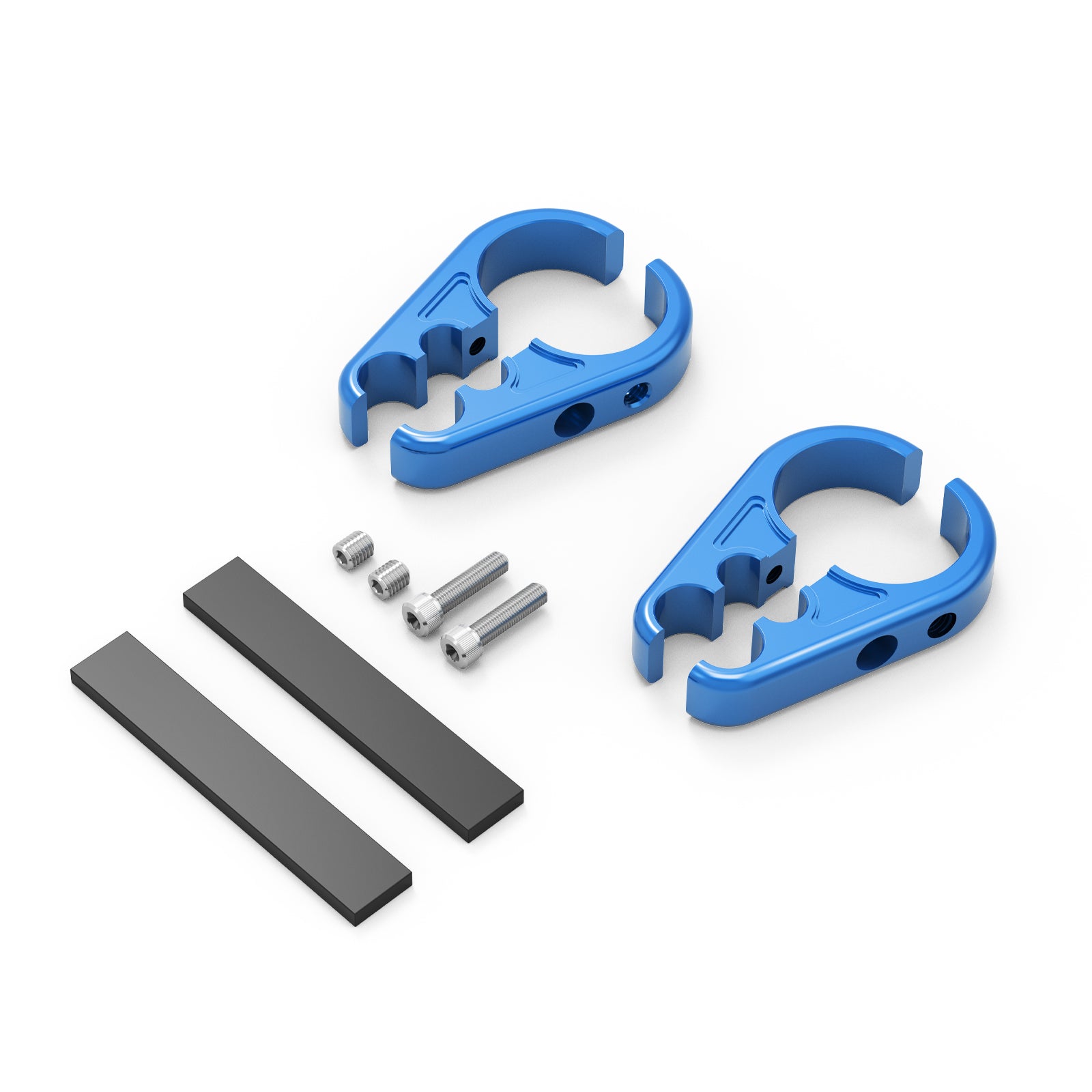 ATV Pair A-Arm Brake Line Cable Clamps For Yamaha Banshee 350 Blaster 200