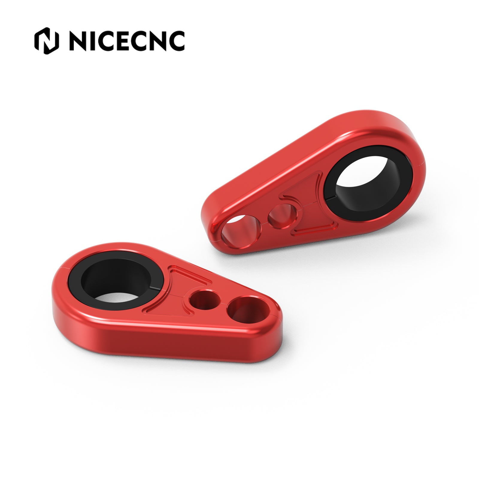 ATV Pair A-Arm Brake Line Cable Clamps For Yamaha Banshee 350 Blaster 200