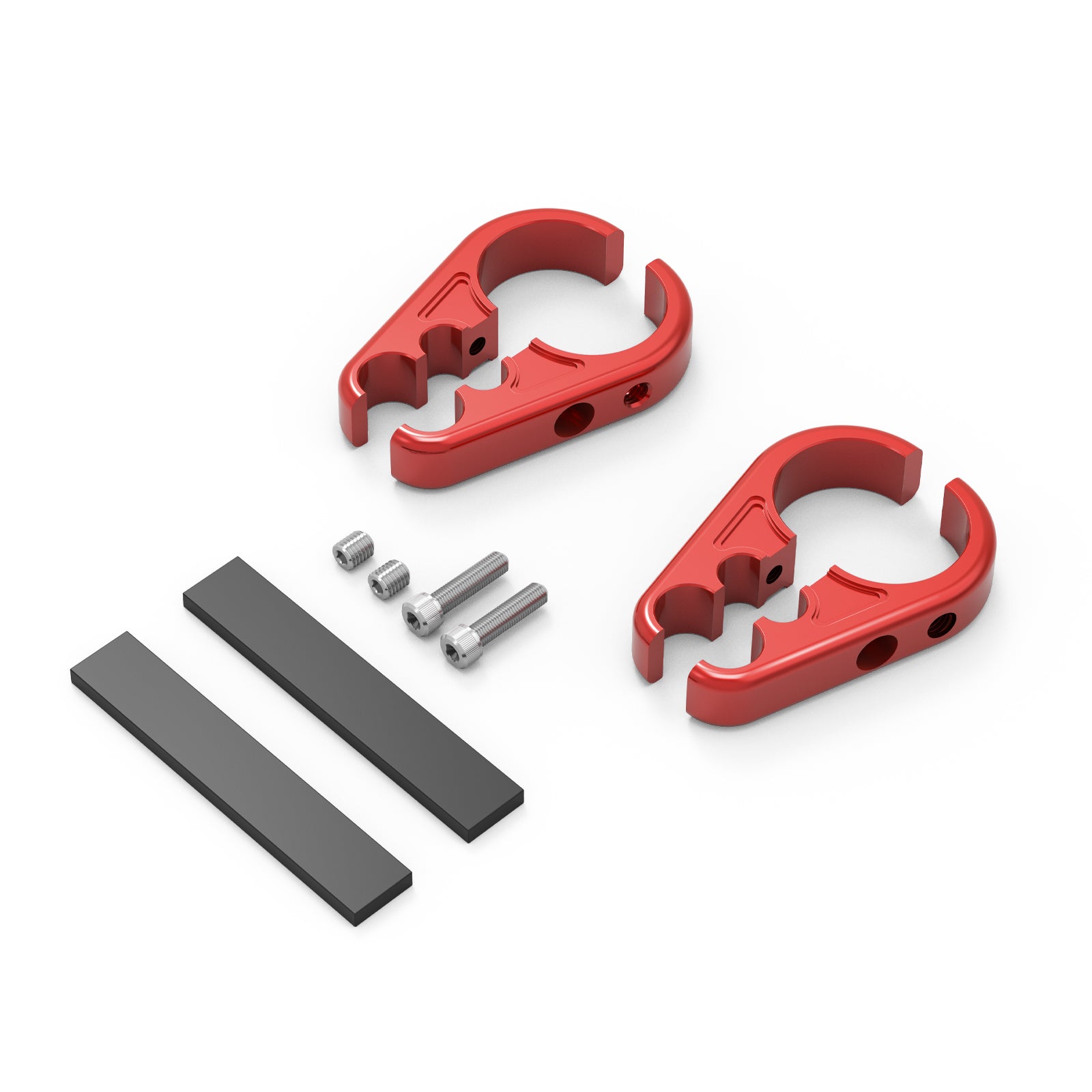 ATV Pair A-Arm Brake Line Cable Clamps For Yamaha Banshee 350 Blaster 200