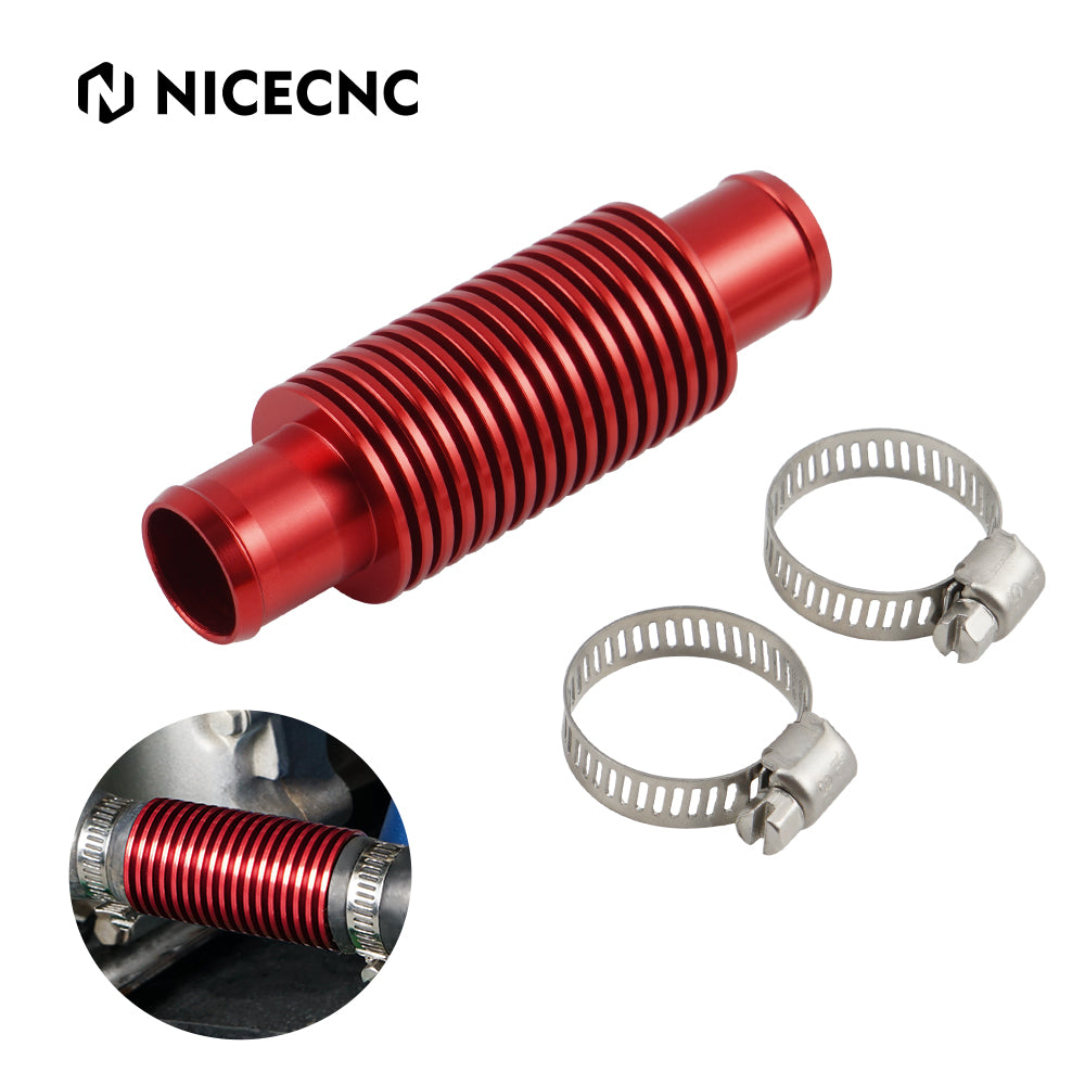 Inline Super Cooler Radiator Hose Clamp For Yamaha Raptor 700 Blaster 200 YFZ450R Honda TRX450R
