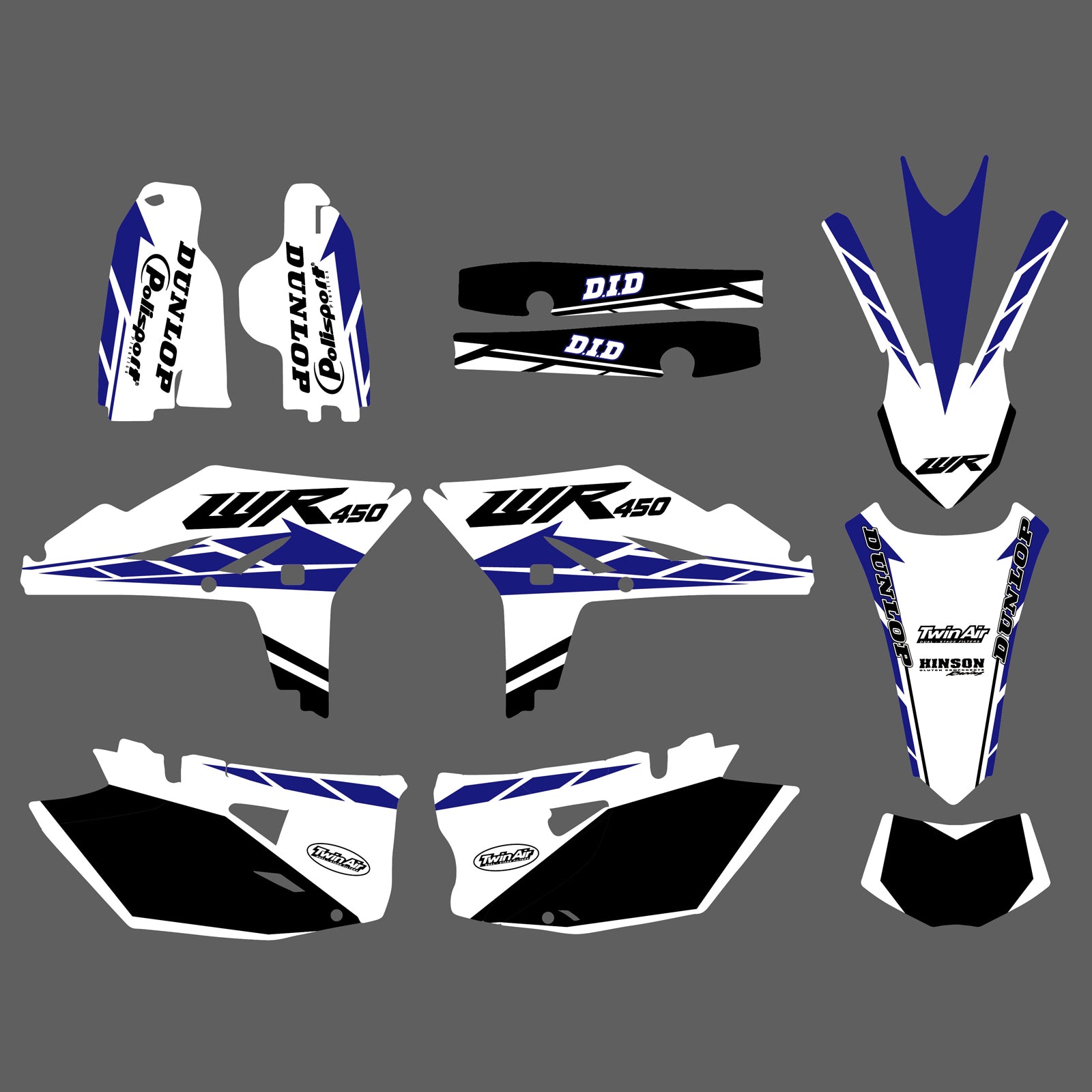 Motorcycle New Style Decal Stickers for Yamaha WR450F WRF450 2012-2014