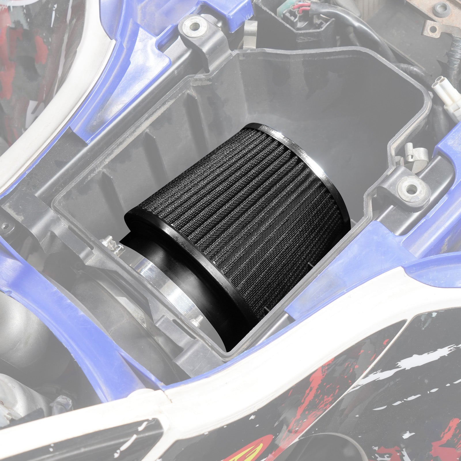 High Flow Reusable ATV Air Filter Cleaner For Yamaha YFZ450R 2009-2025