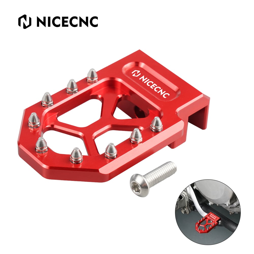 ATV Rear Brake Lever Pedal Extender Plate Tip Pad For Yamaha YFZ450R