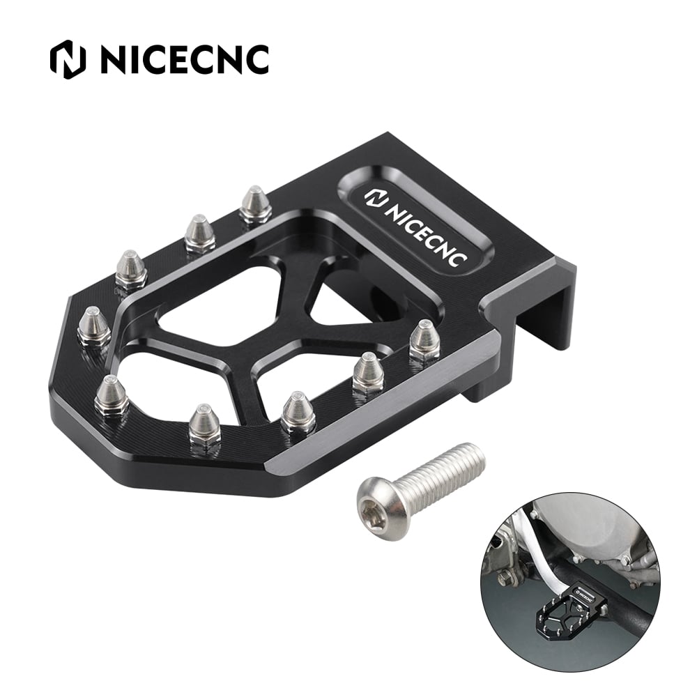 ATV Rear Brake Lever Pedal Extender Plate Tip Pad For Yamaha YFZ450R