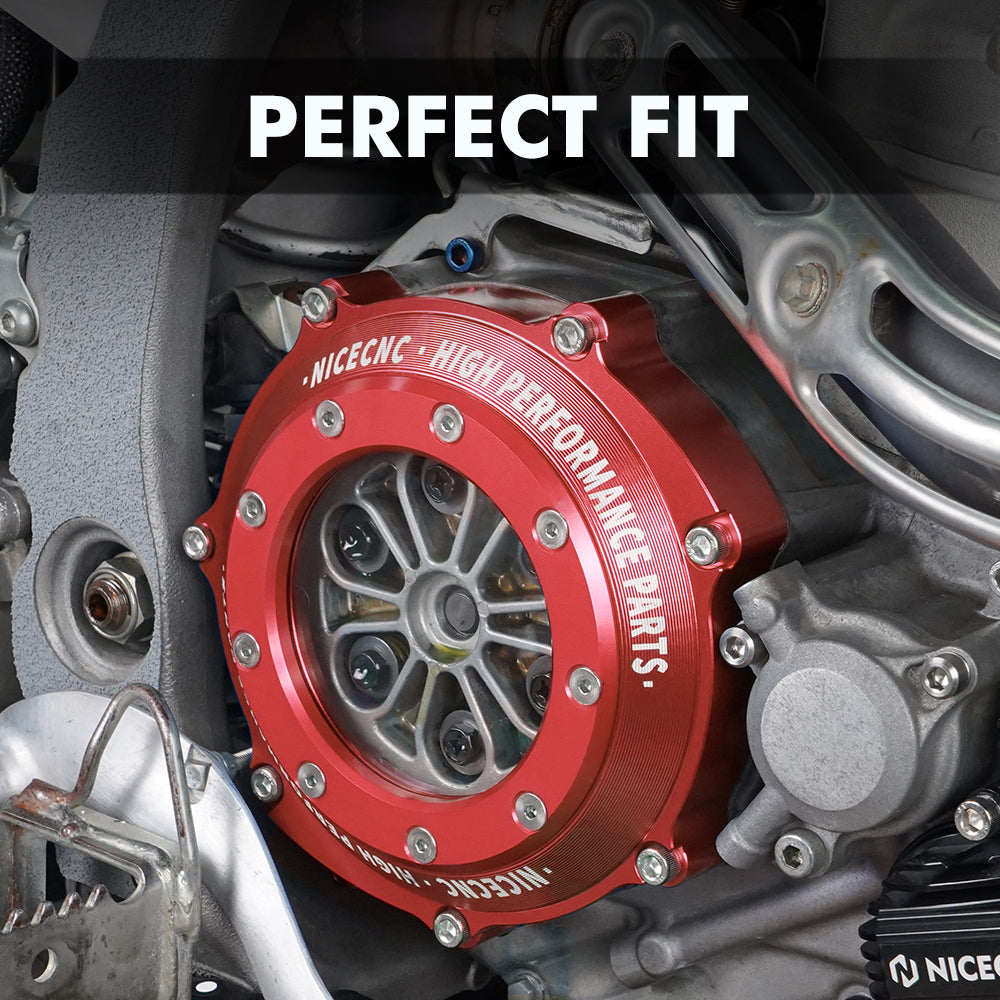 Transparent Clear Engine Clutch Cover For Yamaha YFZ450 YFZ450R
