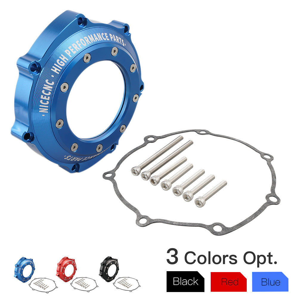 Transparent Clear Engine Clutch Cover For Yamaha YFZ450 YFZ450R