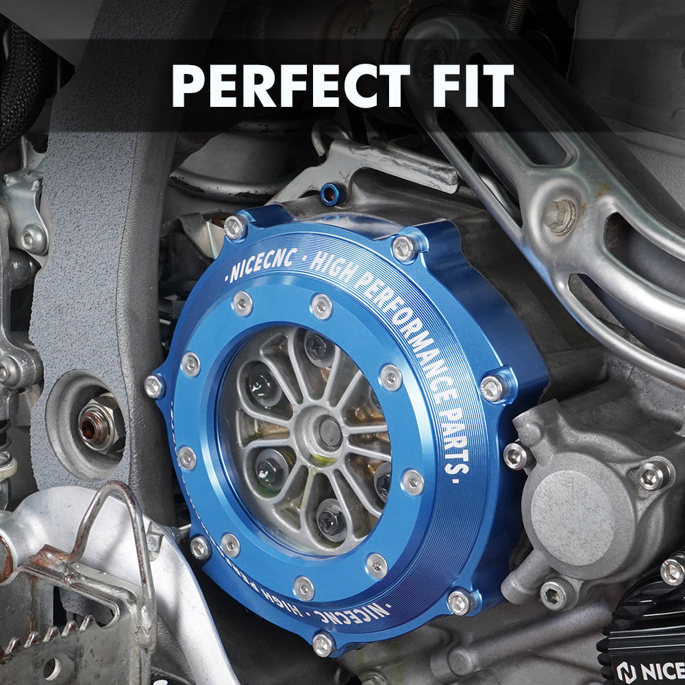 Transparent Clear Engine Clutch Cover For Yamaha YFZ450 YFZ450R