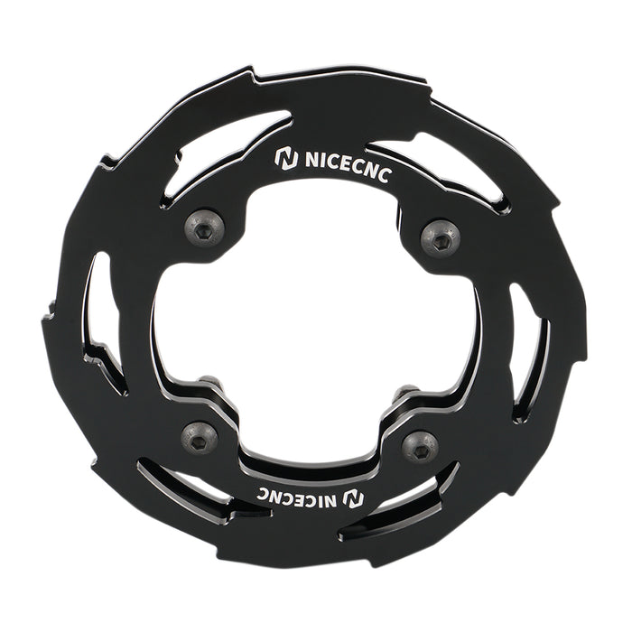 Dual Sprocket Guards Chain Cover Protector For Yamaha YFZ450R