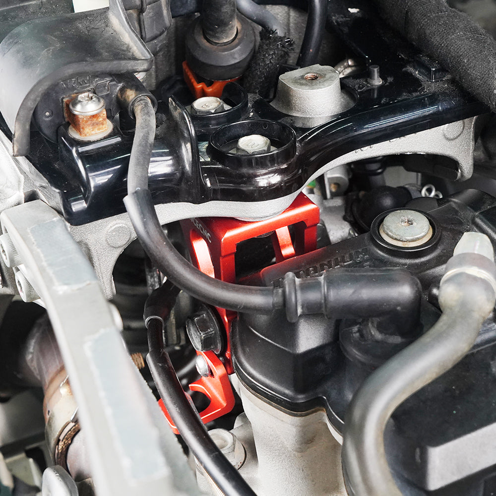 Supports Moteur Avant Pour Yamaha YFZ450 2004-2009 2012-2013 - Pièce Remplacement Gauche Et Droite (réf. 5D3-21316/7-01-00)