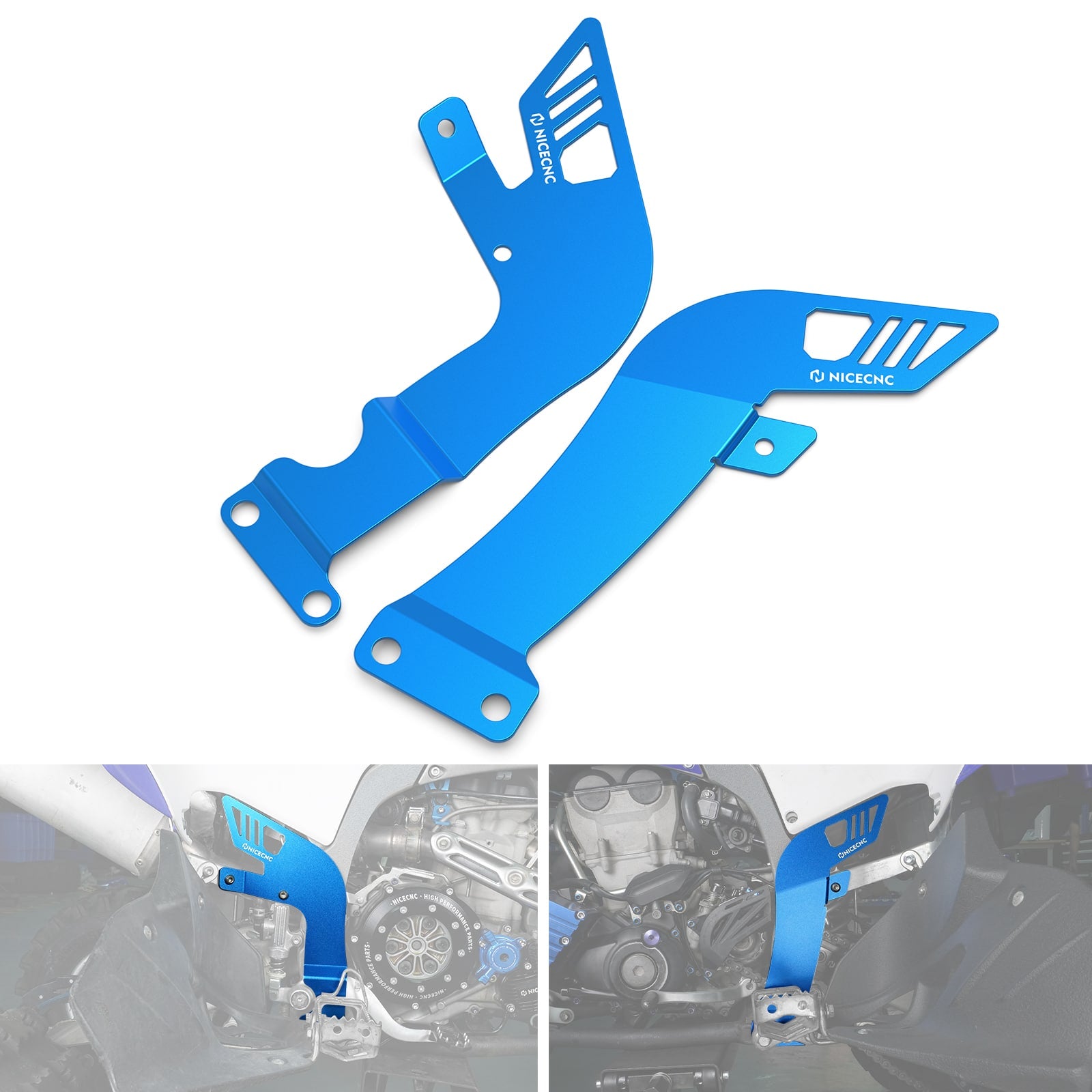 ATV Frame Cover Shield Guards Fairing Protector For Yamaha YFZ450R YFZ450X