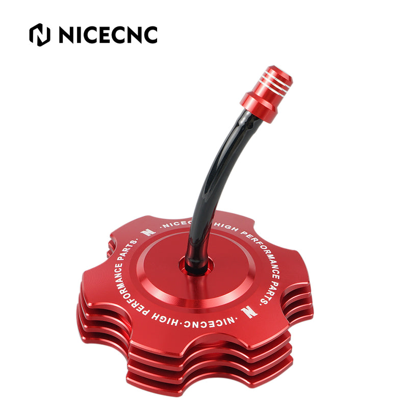 Yamaha Raptor Gas Cap Aluminum Fuel Tank Gas Cap With Vent Hose For YAMAHA RAPTOR 700 / 700R (Fits 2011-2025 Models) Raptor 700r Plastics - Foto 3