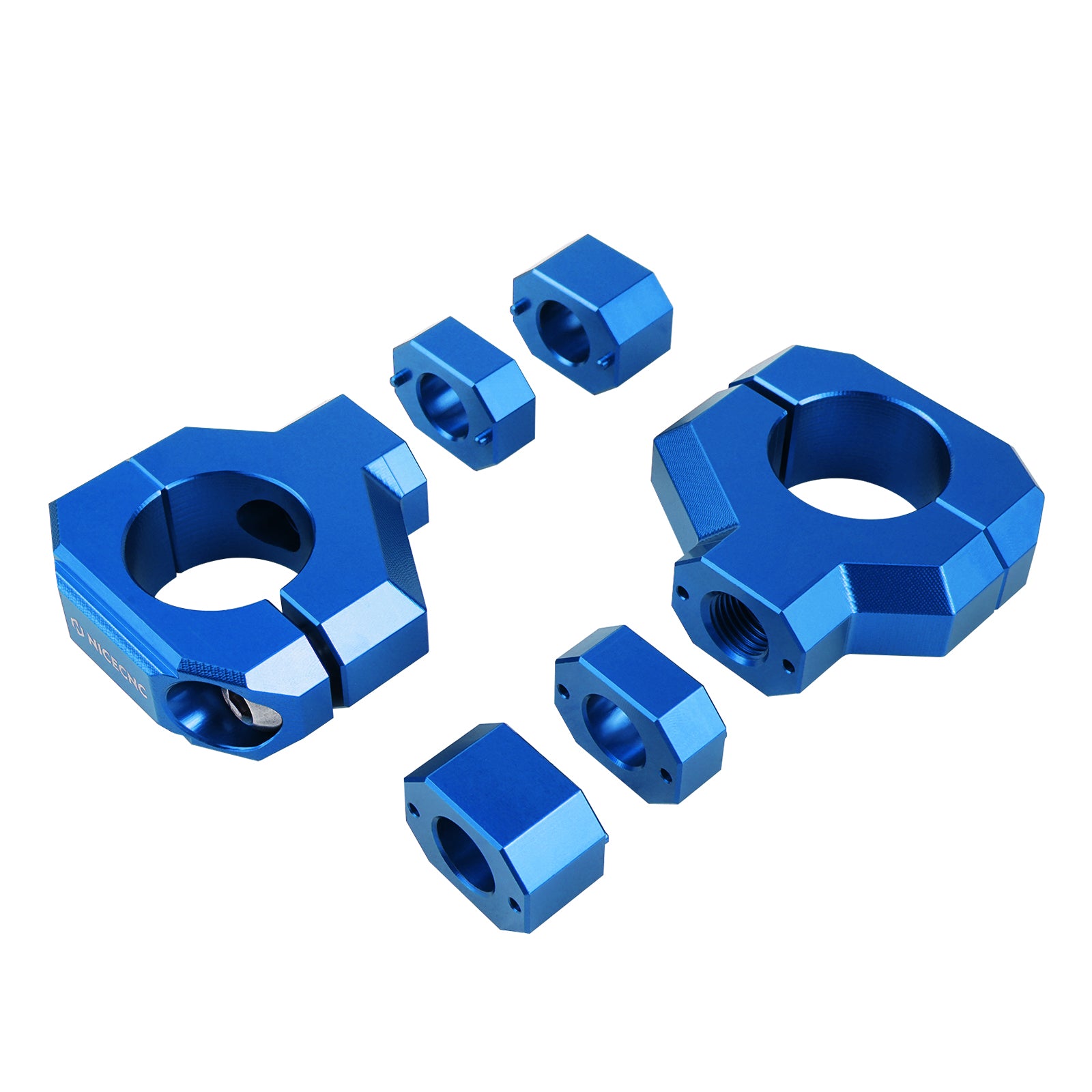 ATV Adjustable 25mm Handlebar Risers Clamps For Yamaha YFZ450R 2009-2024