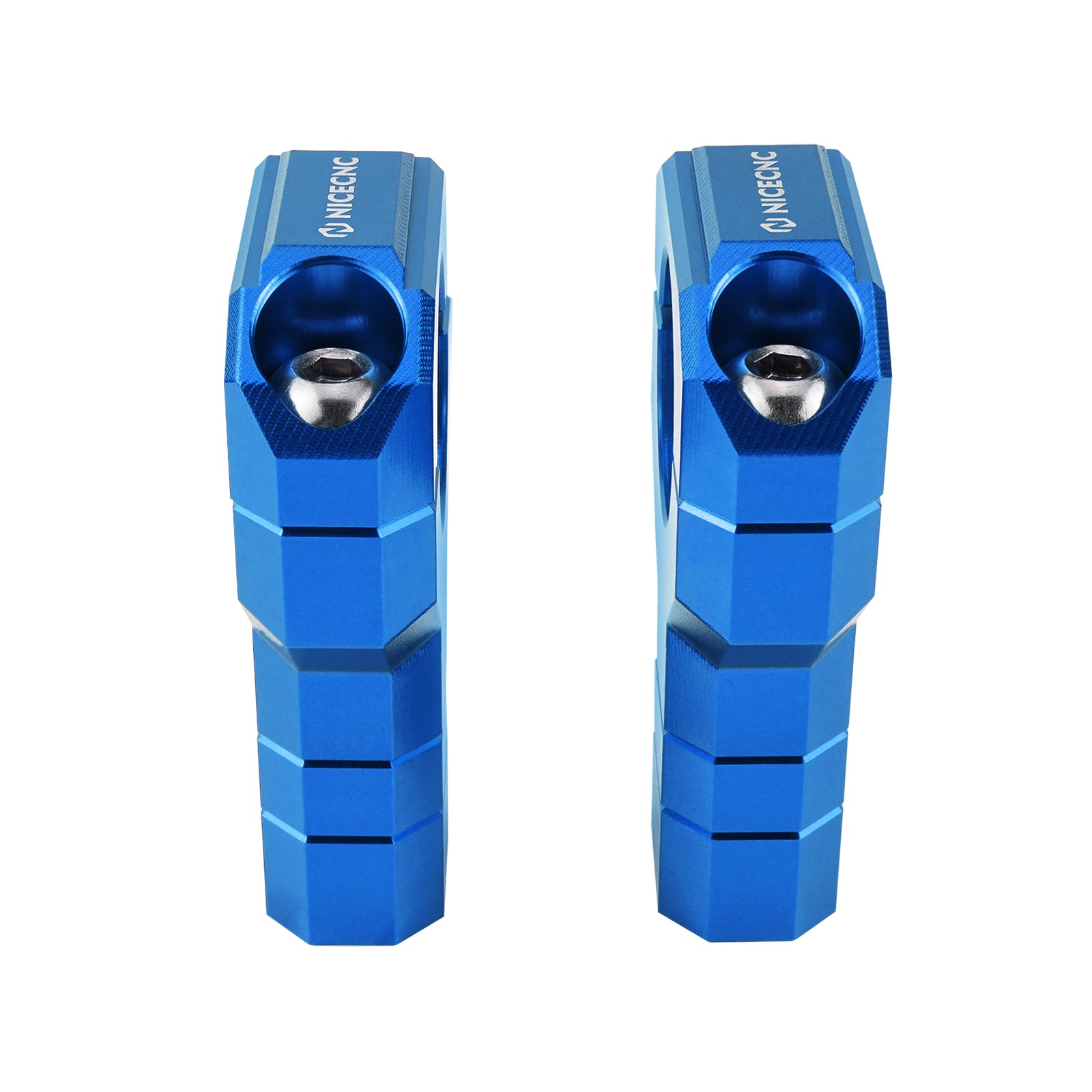 ATV Adjustable 25mm Handlebar Risers Clamps For Yamaha YFZ450R 2009-2024