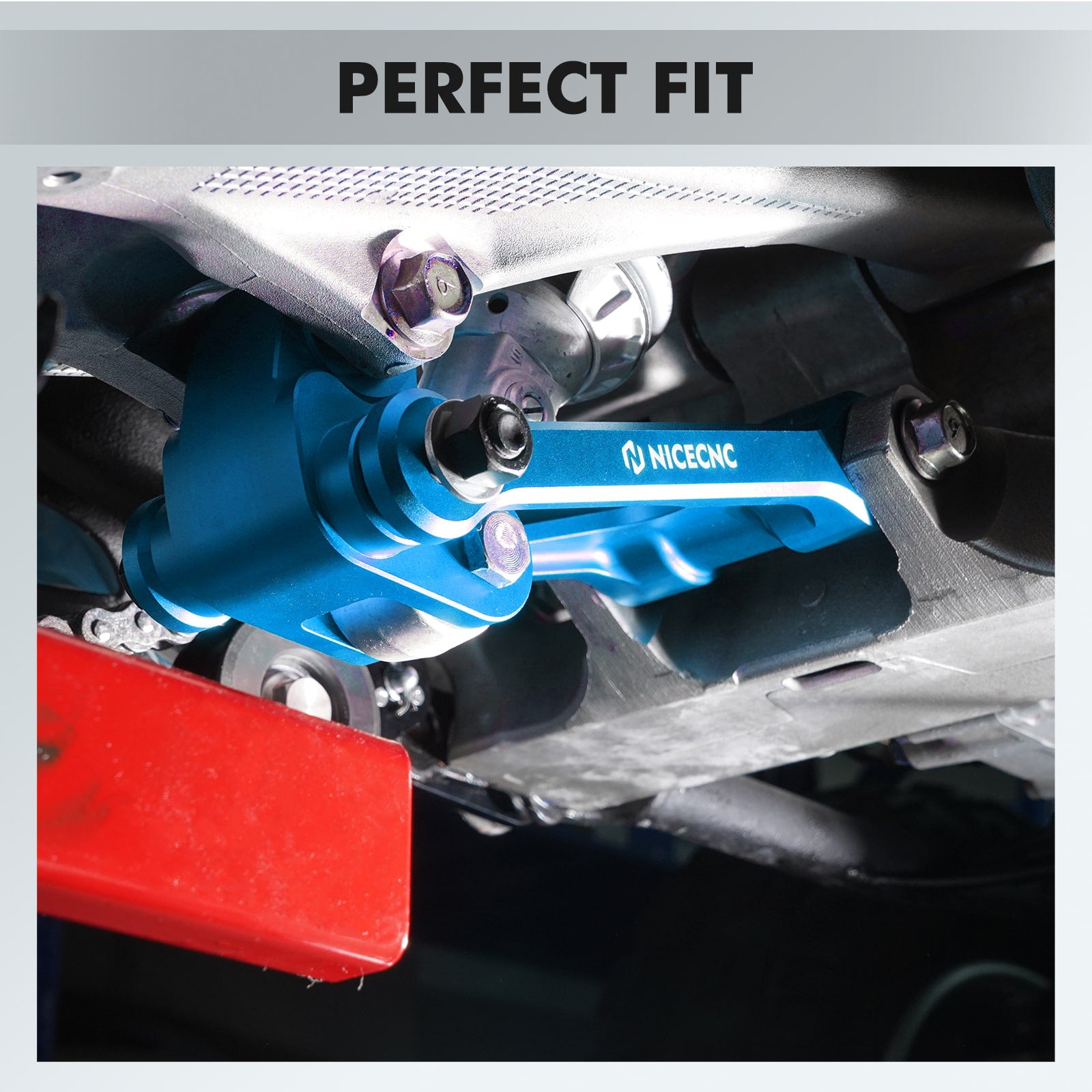 1'' Rear Shock Linkage Lowering Link Kit For Yamaha YFZ450R 2009-2013 YFZ450X 2010-2011