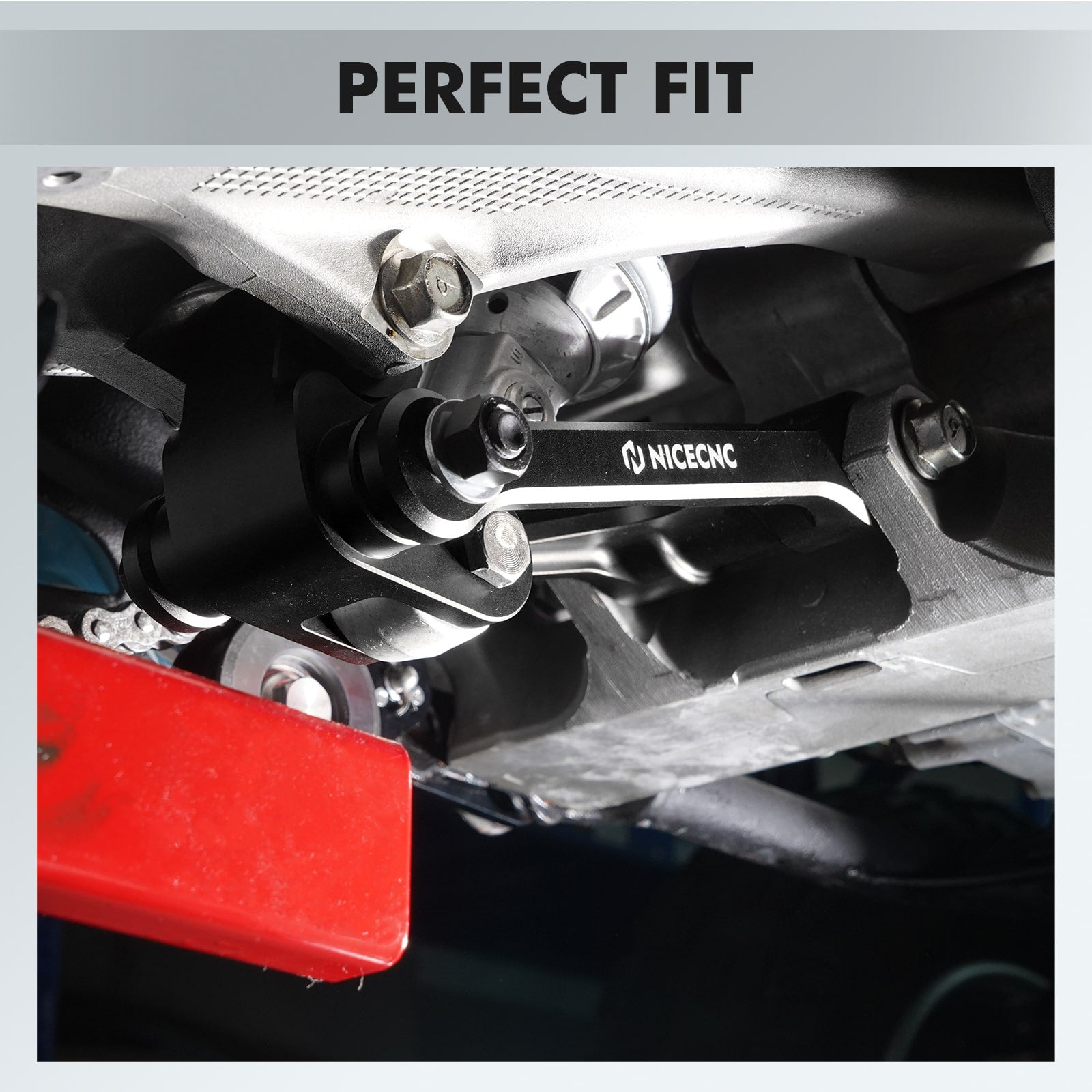 1'' Rear Shock Linkage Lowering Link Kit For Yamaha YFZ450R 2009-2013 YFZ450X 2010-2011