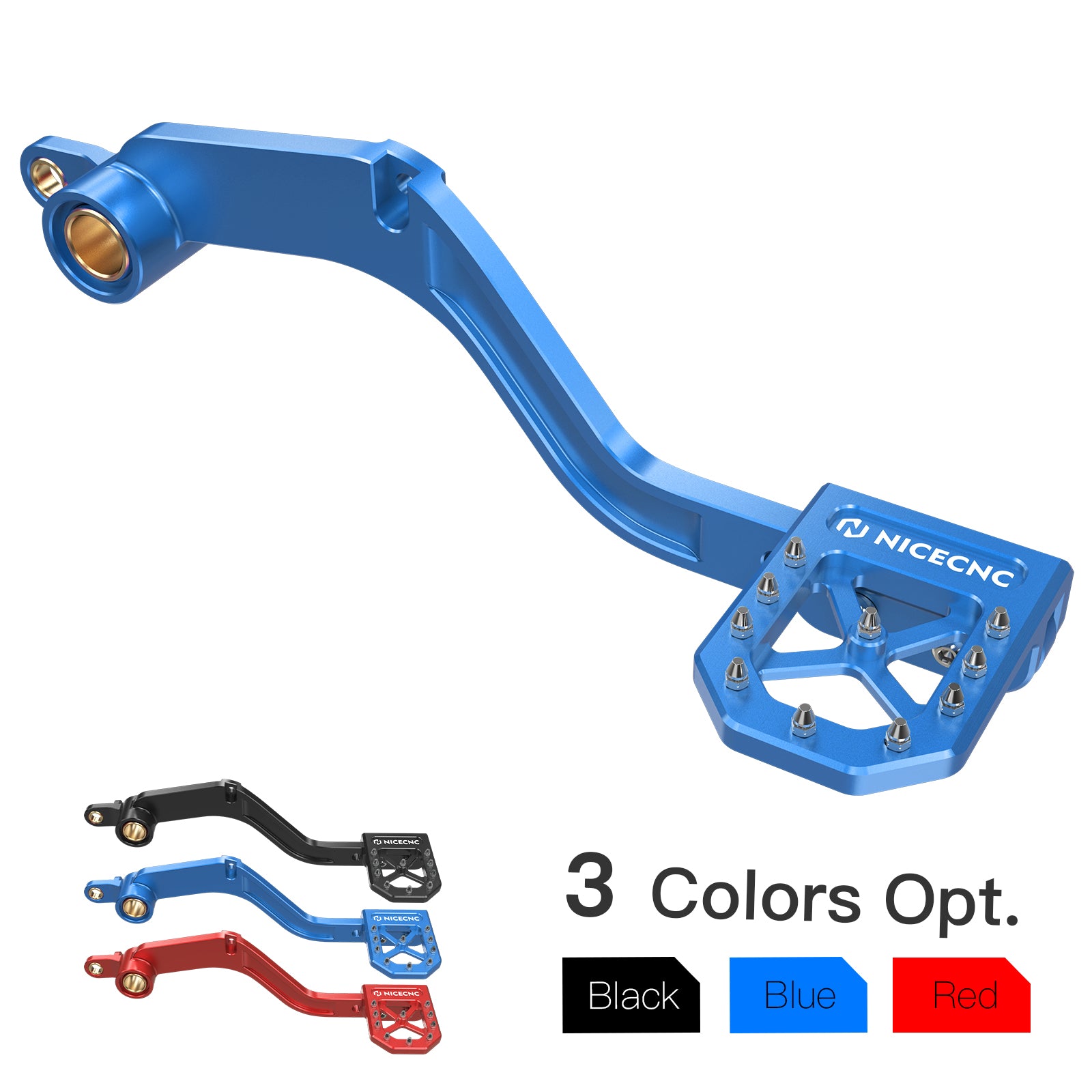 ATV Adjustable Rear Brake Pedal Lever For Yamaha YFZ450R 2009-2024