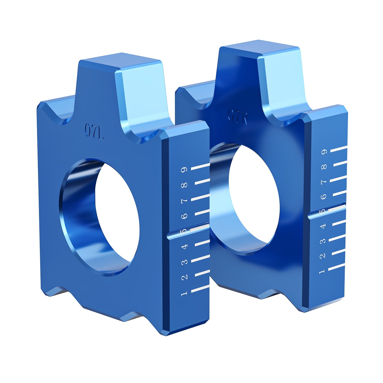 Rear Chain Adjuster Axle Blocks For Yamaha YZ125 250/F450F