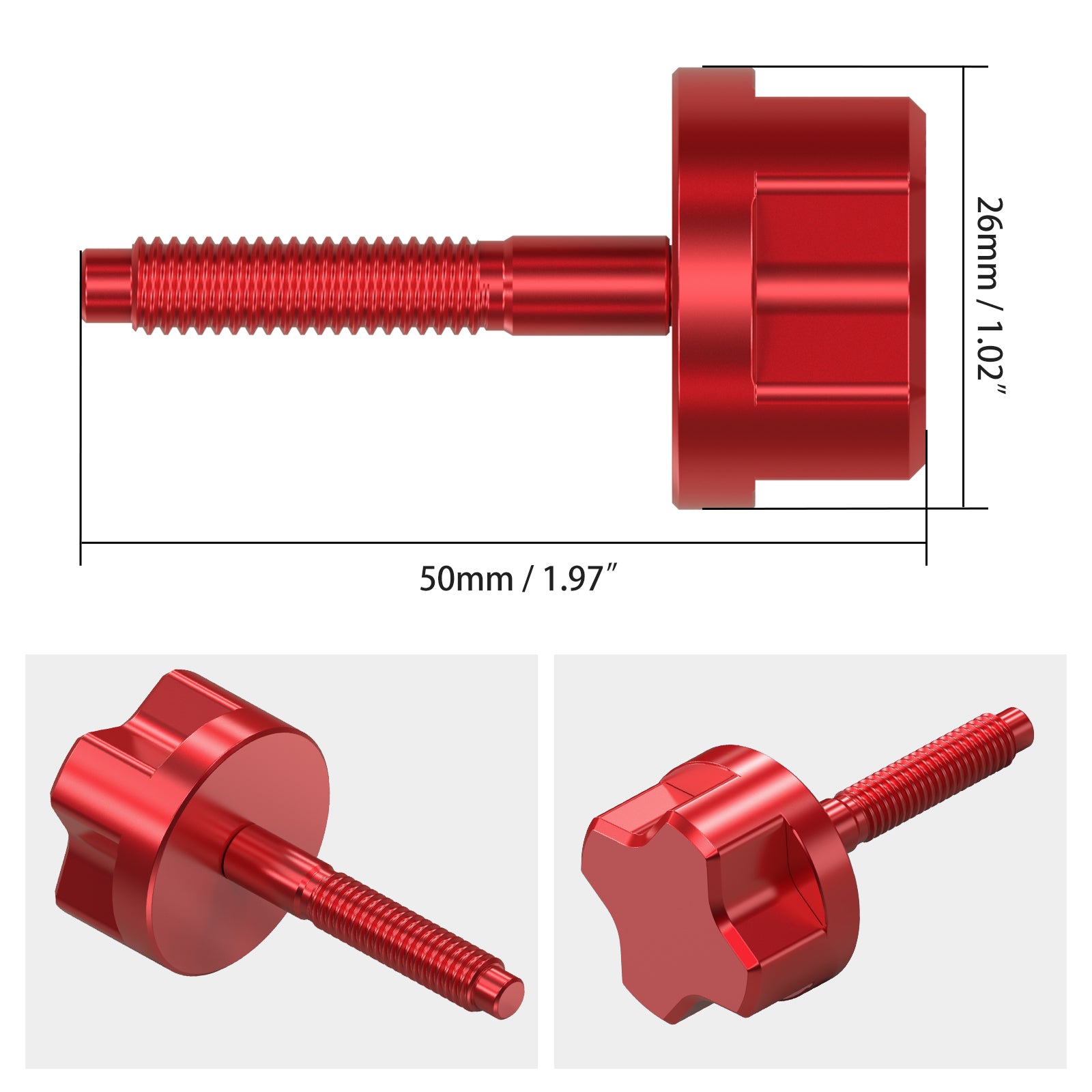 Air Filter Holding Bolt Screw For Yamaha YZ250F 2014-2018 YZ450F 2014-2017