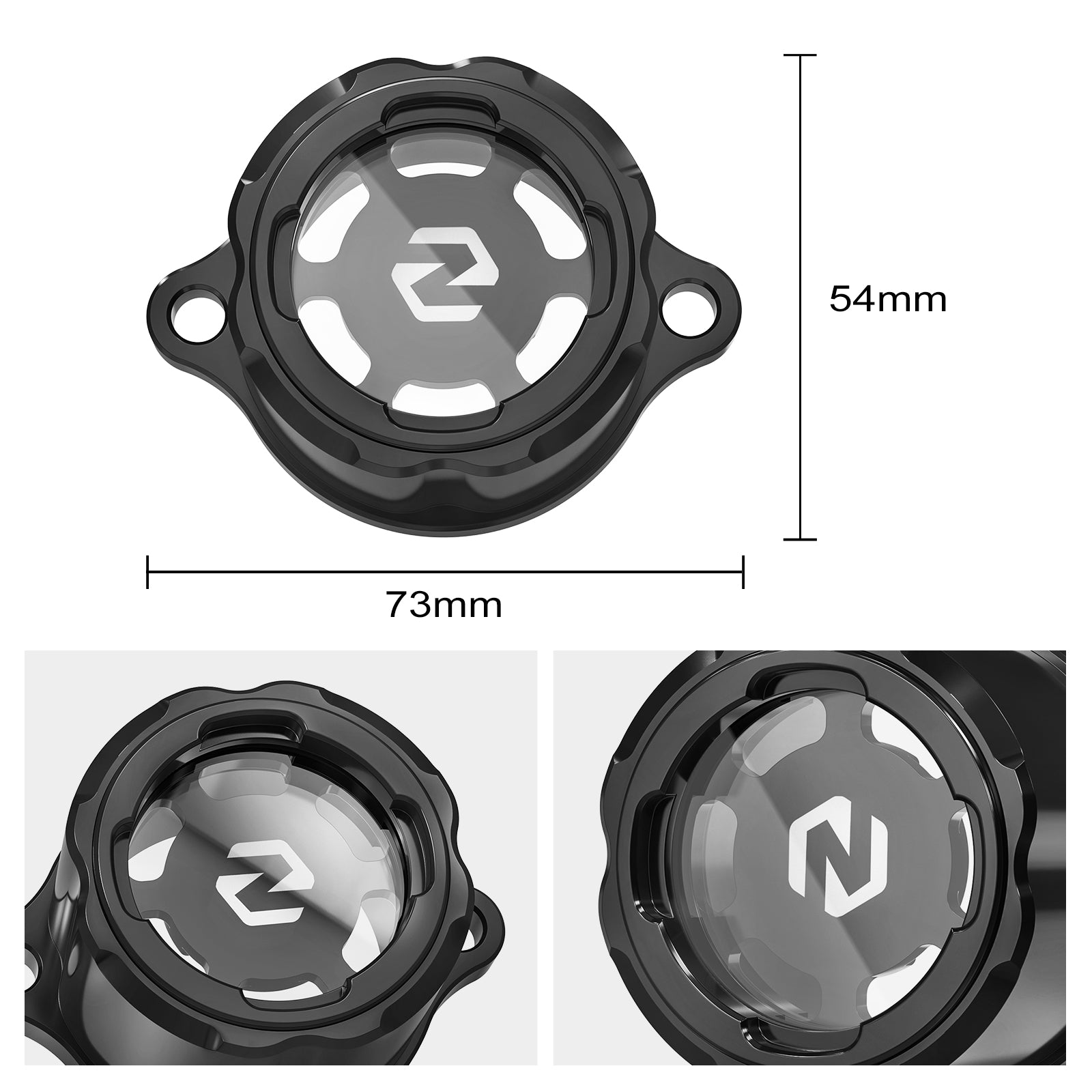 Engine Oil Filter Cap Cover for Yamaha YZ450F 2023-2024 YZ450FX WR450F 2024