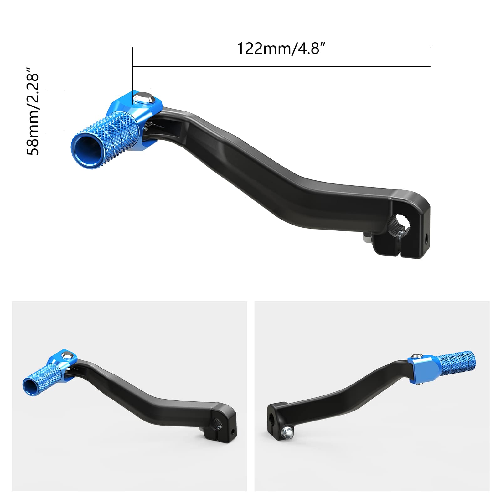 Forged Shift Lever For Yamaha YZ125 YZ250 2006-2024 YZ125X 2017-2023 YZ250X 2016-2023