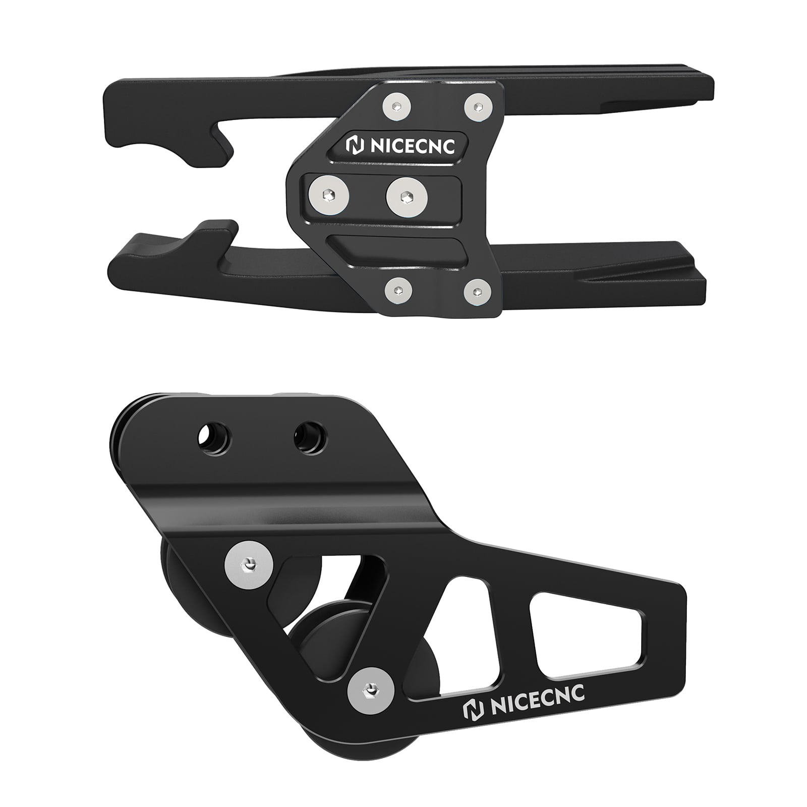 Front & Rear Chain Support Guard Kit For Yamaha YZ85 2003-2018